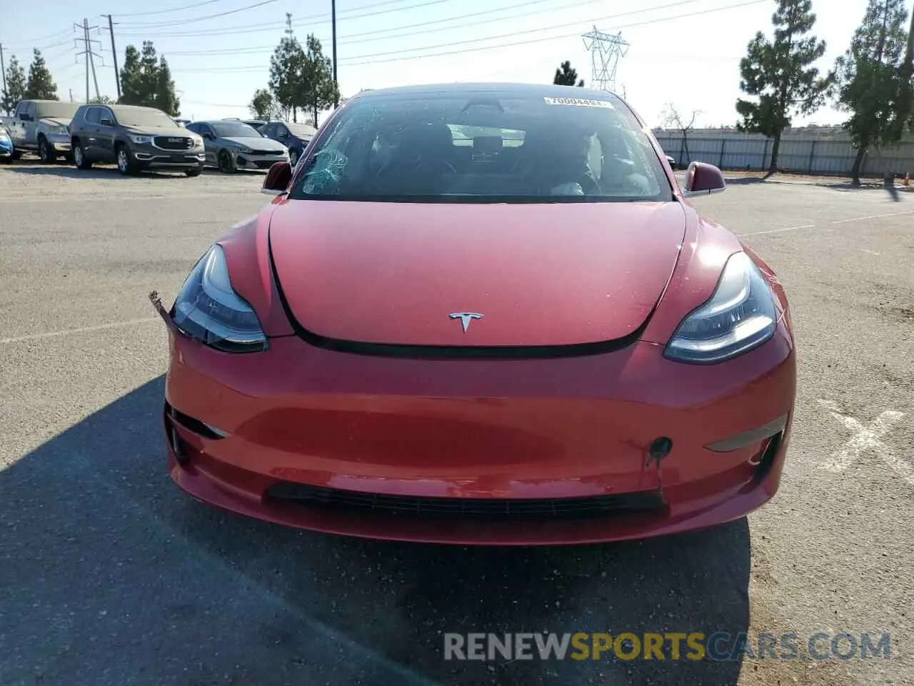 5 fotografías del automóvil dañado 5YJ3E1EA1KF308692 TESLA MODEL 3 2019