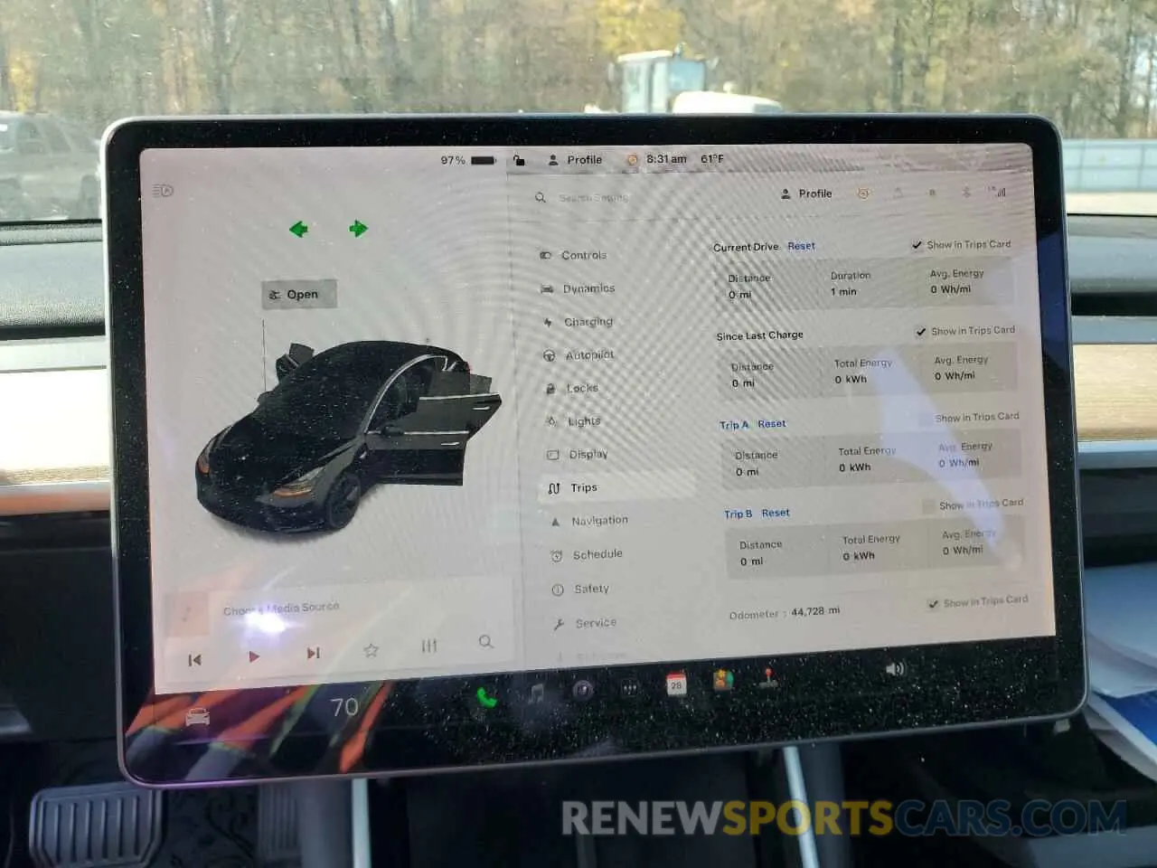 9 fotografías del automóvil dañado 5YJ3E1EA1KF397812 TESLA MODEL 3 2019