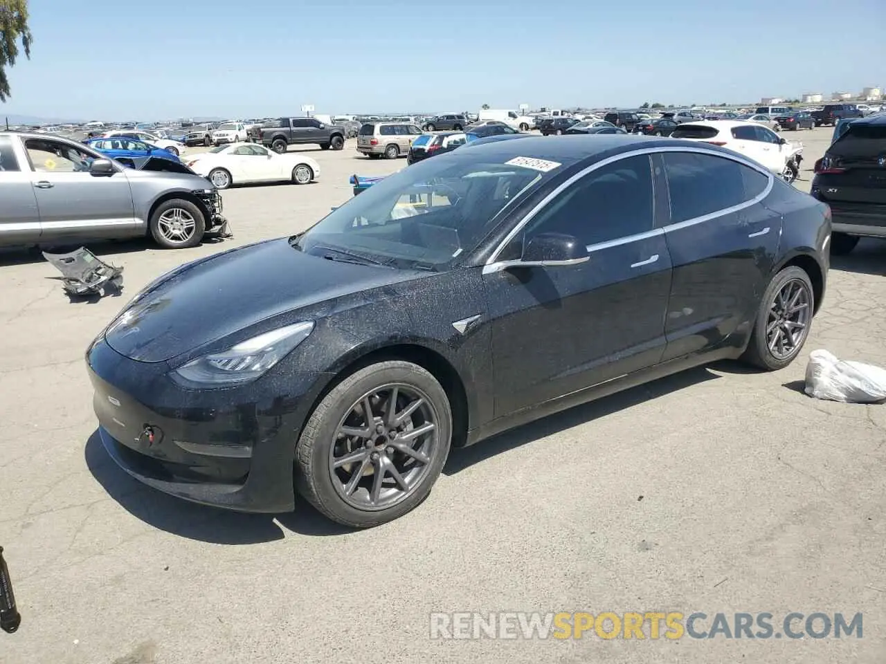 1 fotografías del automóvil dañado 5YJ3E1EA1KF410137 TESLA MODEL 3 2019