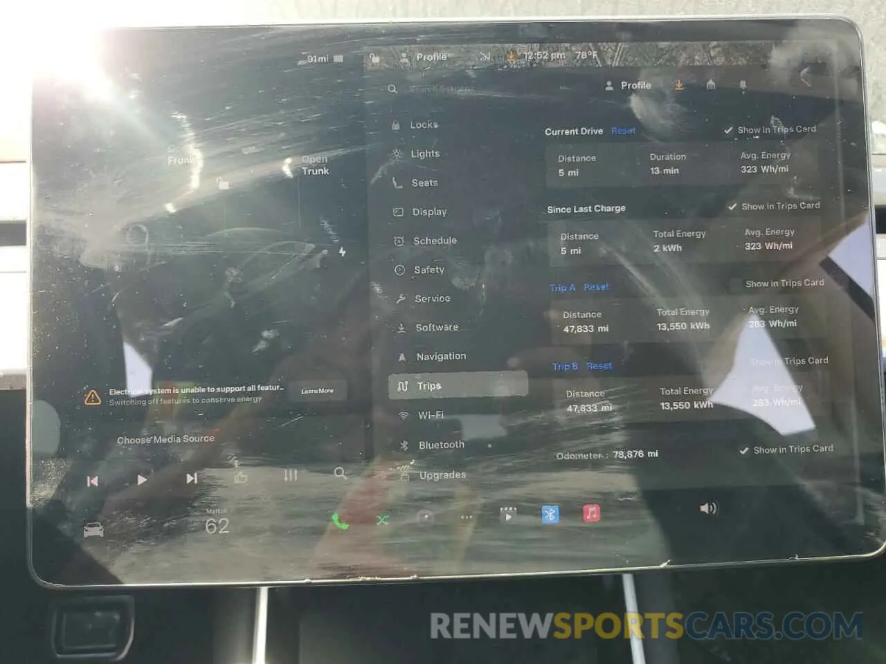 9 fotografías del automóvil dañado 5YJ3E1EA1KF410137 TESLA MODEL 3 2019