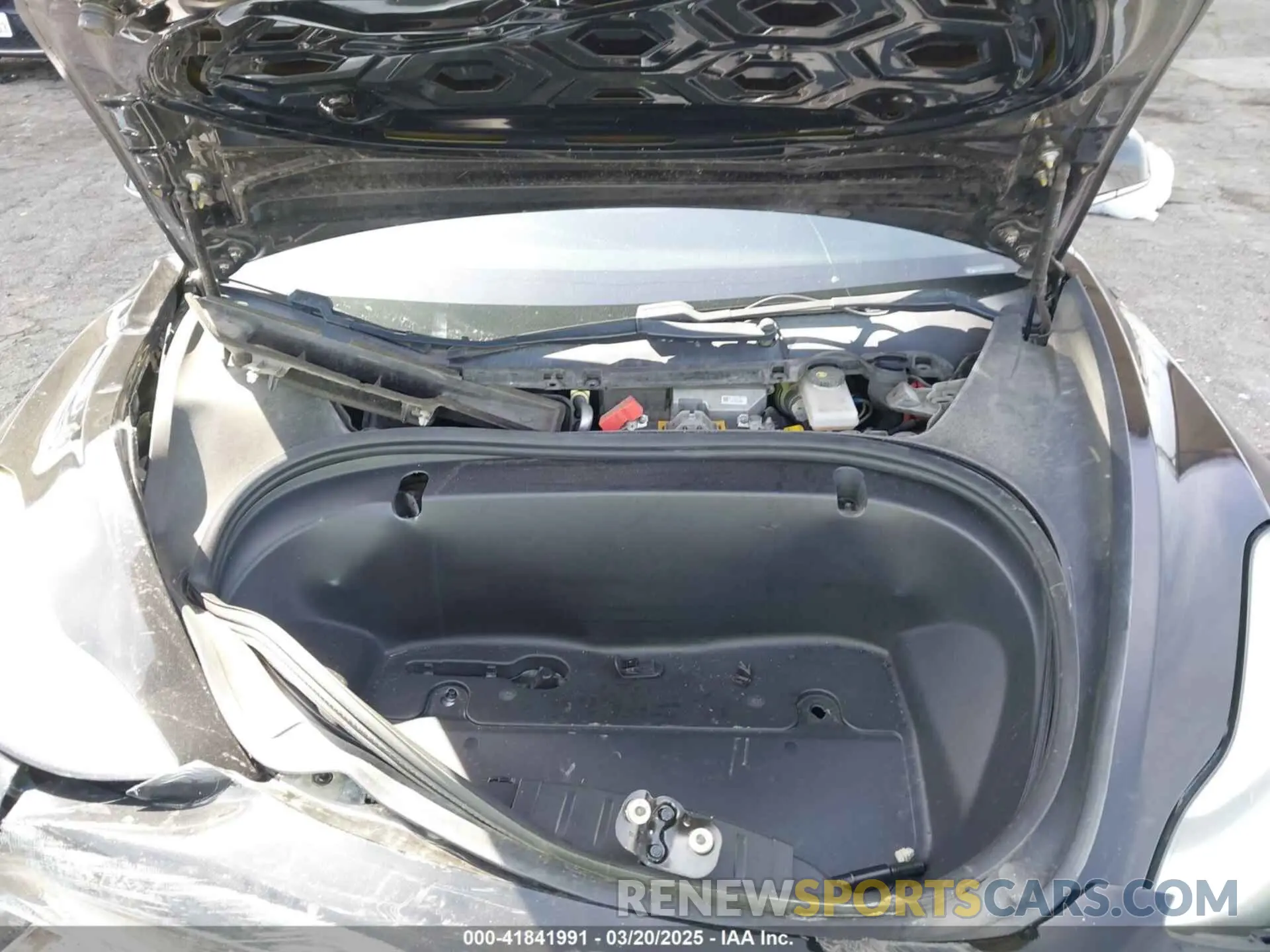 10 fotografías del automóvil dañado 5YJ3E1EA1KF410297 TESLA MODEL 3 2019