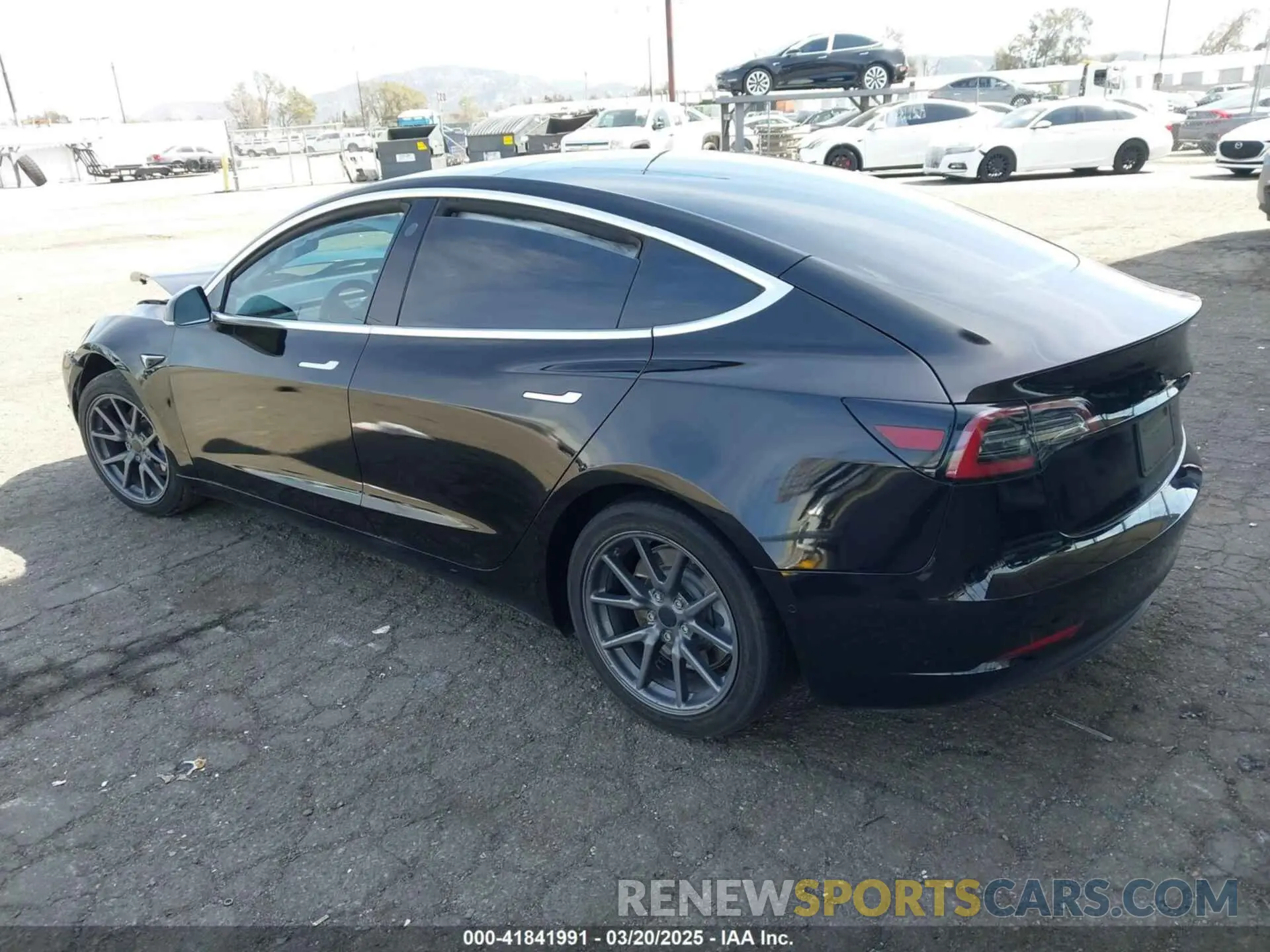 3 fotografías del automóvil dañado 5YJ3E1EA1KF410297 TESLA MODEL 3 2019