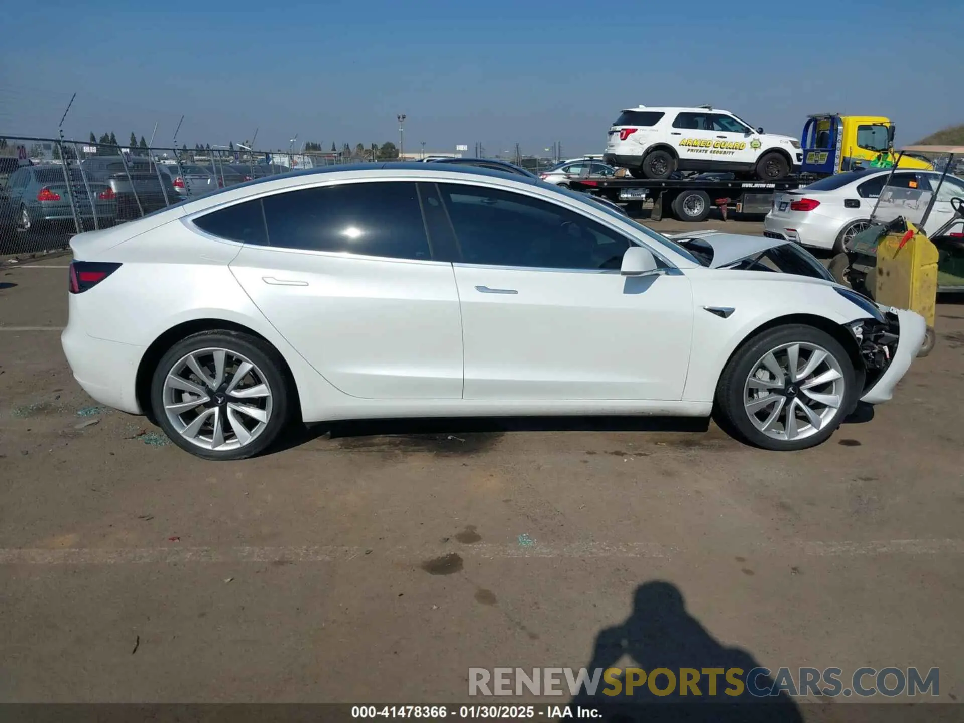13 fotografías del automóvil dañado 5YJ3E1EA1KF417587 TESLA MODEL 3 2019