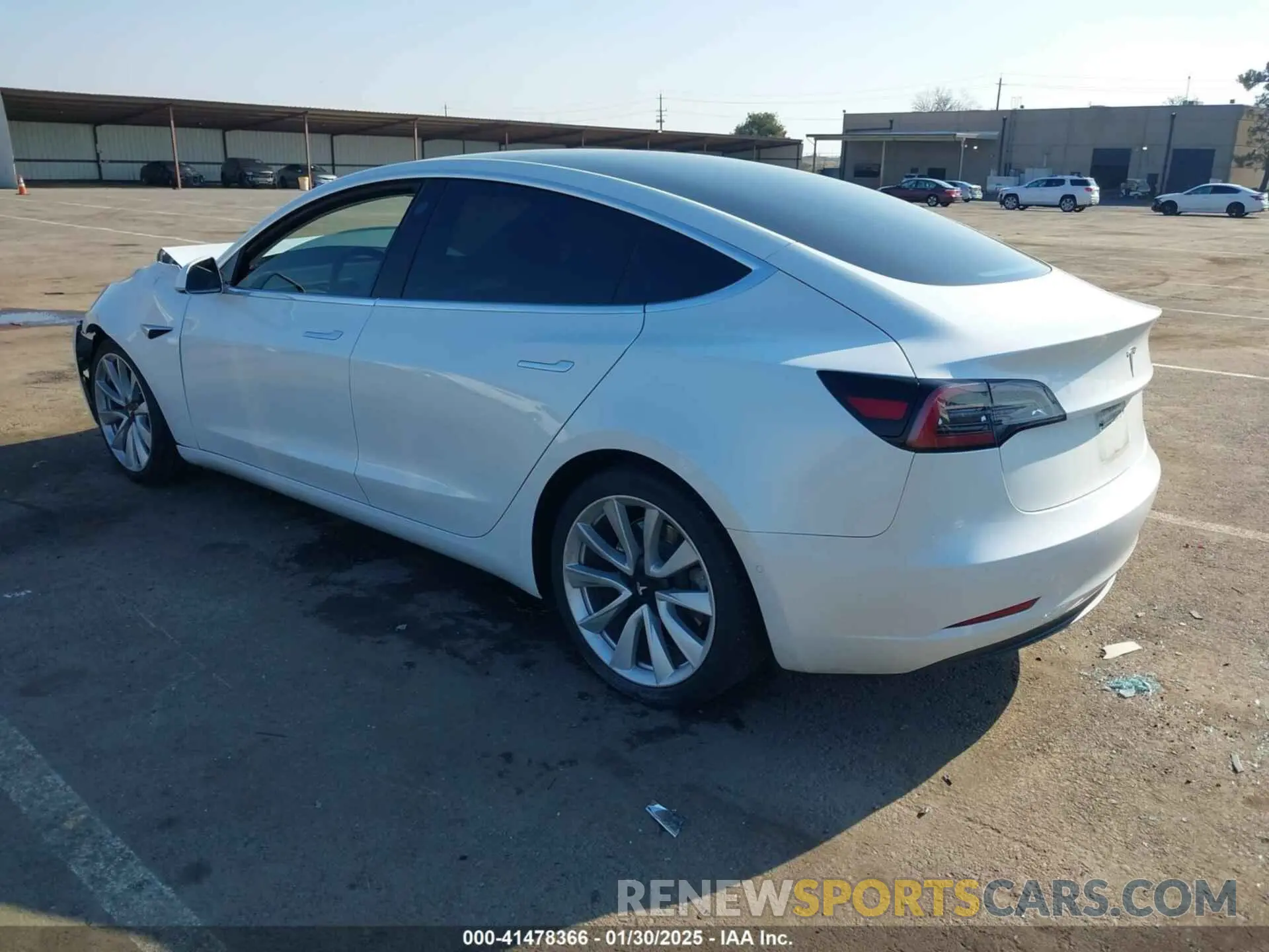 3 fotografías del automóvil dañado 5YJ3E1EA1KF417587 TESLA MODEL 3 2019