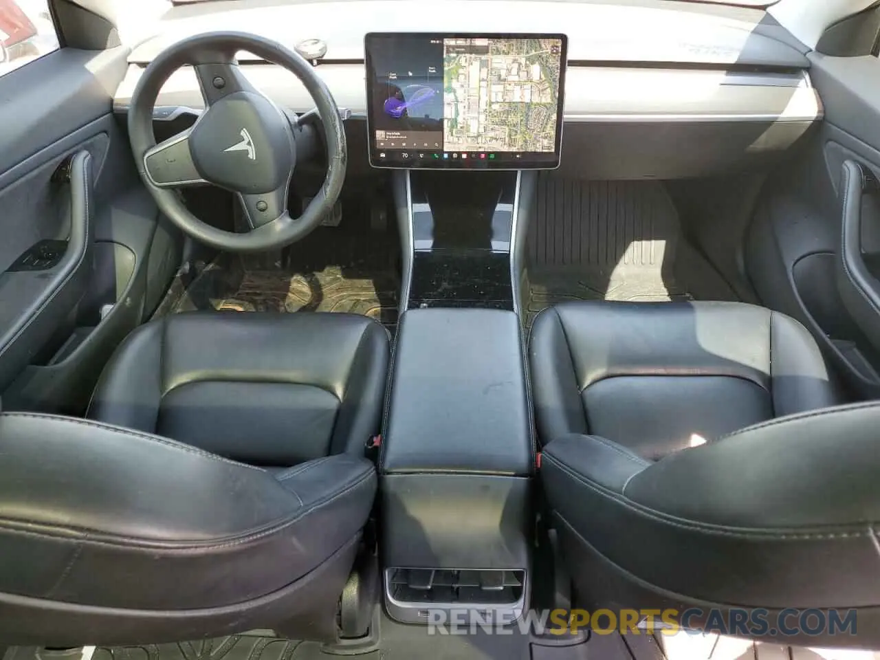 8 fotografías del automóvil dañado 5YJ3E1EA1KF426158 TESLA MODEL 3 2019