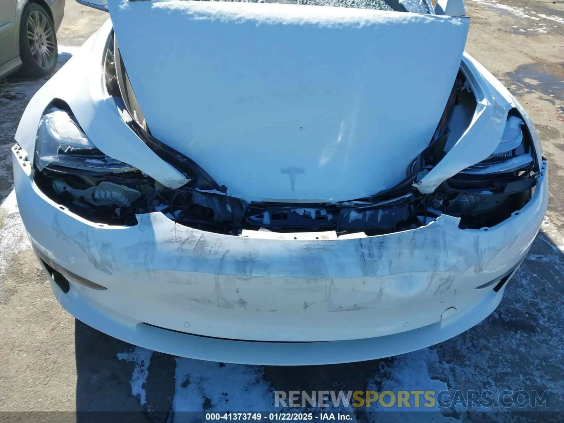 6 fotografías del automóvil dañado 5YJ3E1EA1KF430775 TESLA MODEL 3 2019