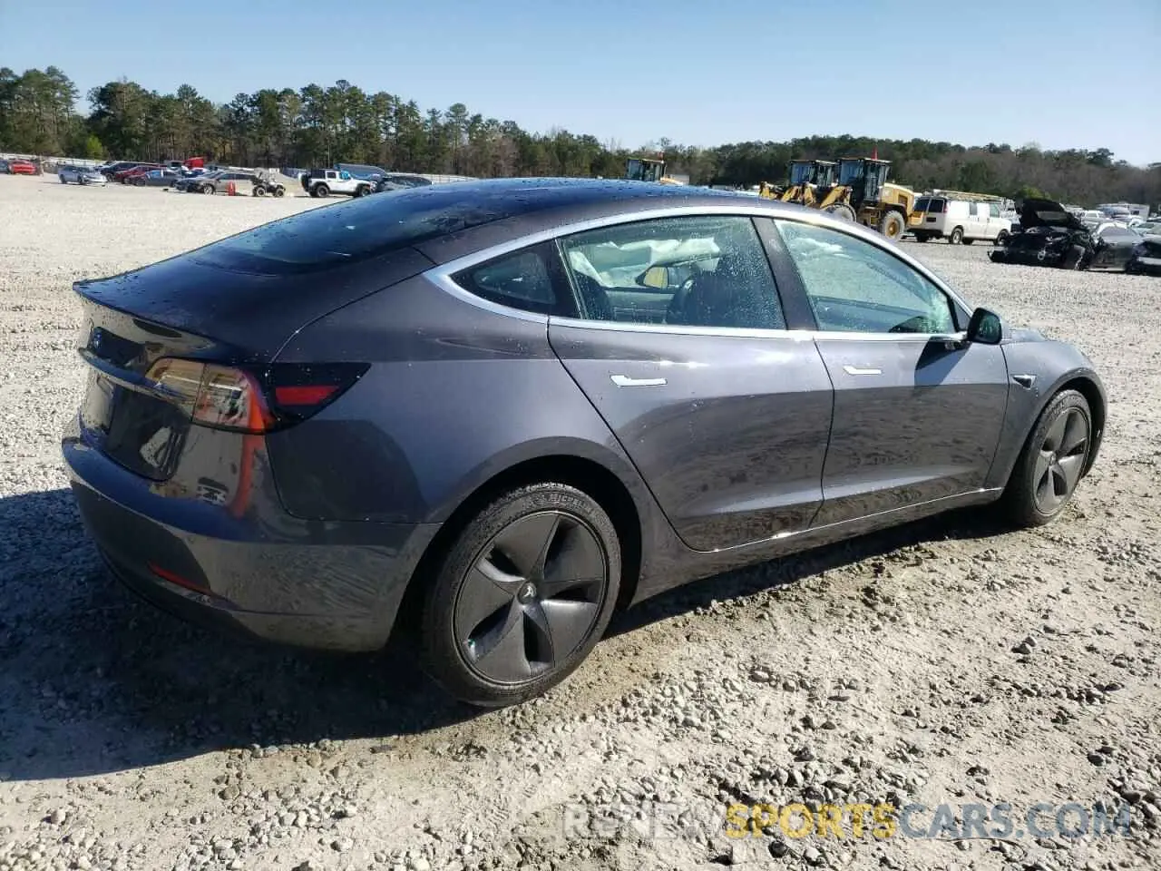3 fotografías del automóvil dañado 5YJ3E1EA1KF435295 TESLA MODEL 3 2019