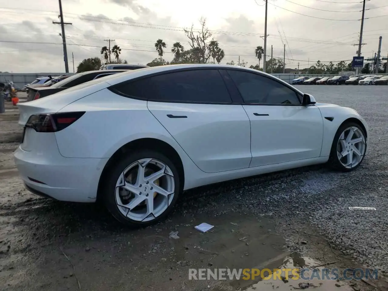 3 fotografías del automóvil dañado 5YJ3E1EA1KF482519 TESLA MODEL 3 2019