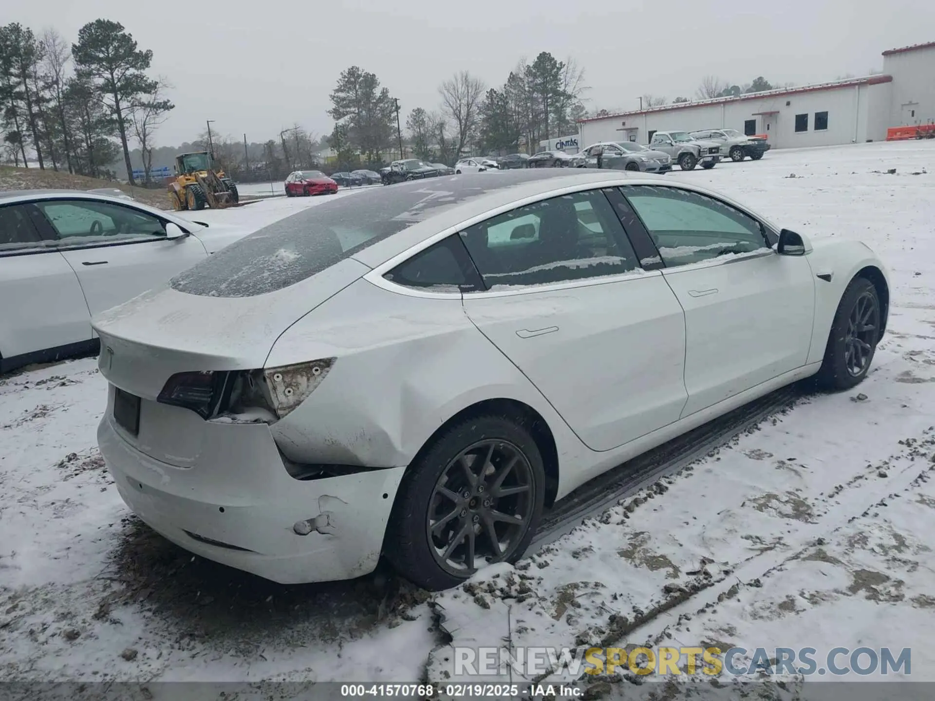4 fotografías del automóvil dañado 5YJ3E1EA2KF299730 TESLA MODEL 3 2019