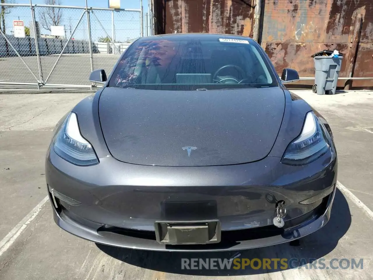 5 fotografías del automóvil dañado 5YJ3E1EA2KF307549 TESLA MODEL 3 2019