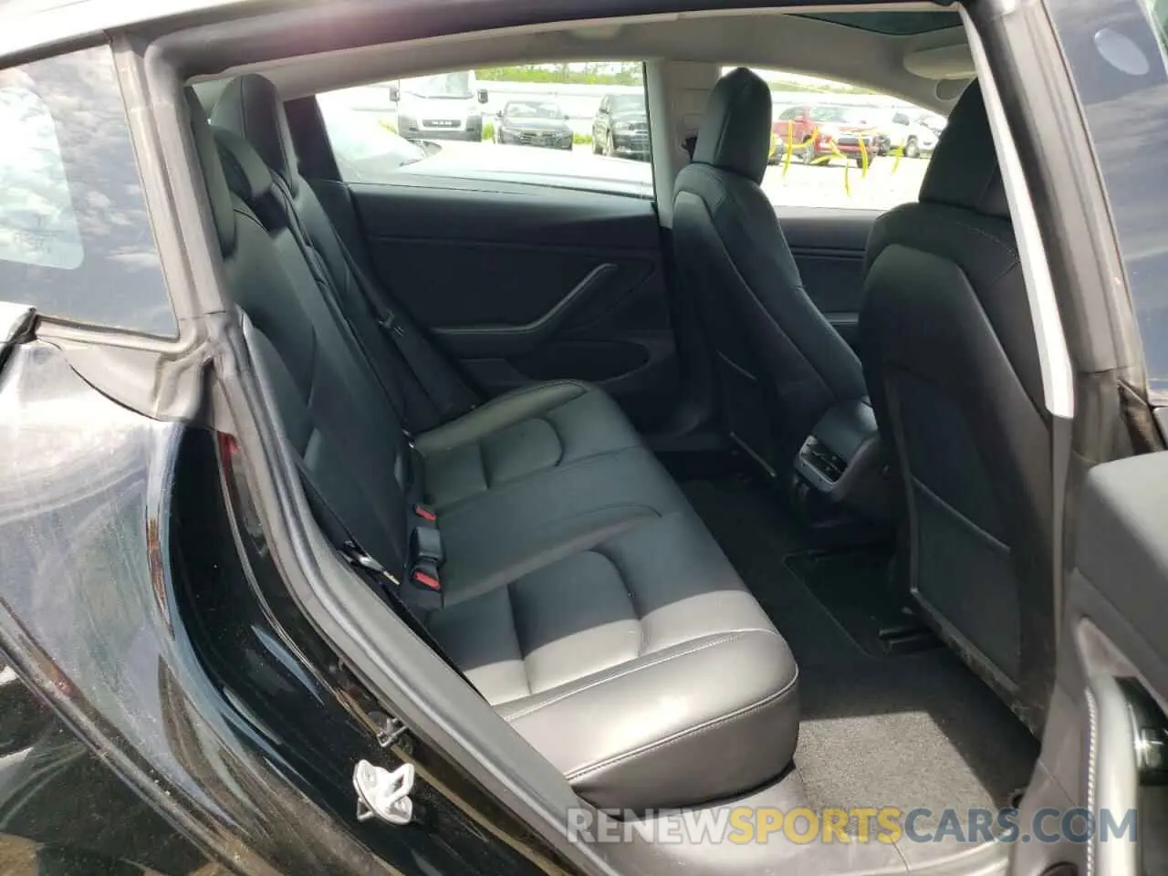 6 fotografías del automóvil dañado 5YJ3E1EA2KF313464 TESLA MODEL 3 2019