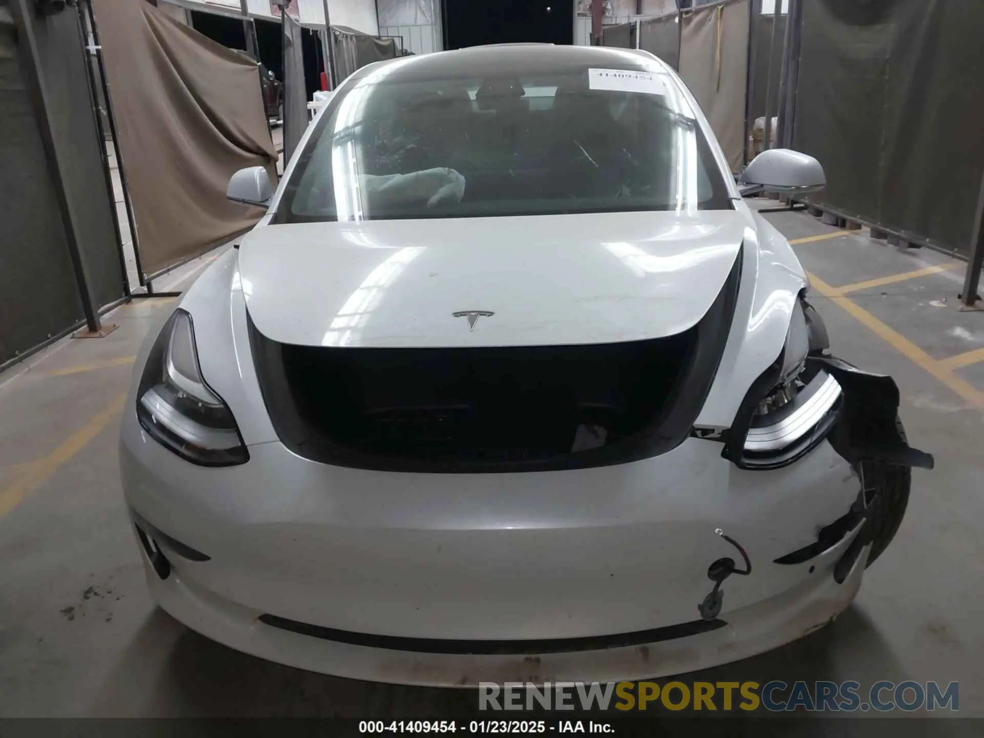 11 fotografías del automóvil dañado 5YJ3E1EA2KF317529 TESLA MODEL 3 2019