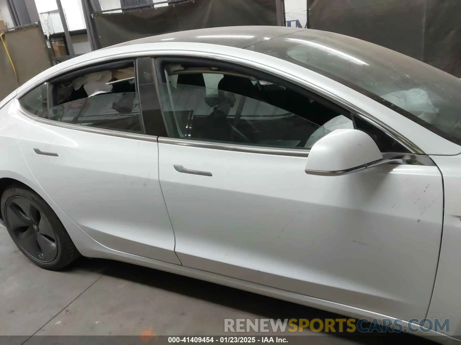 12 fotografías del automóvil dañado 5YJ3E1EA2KF317529 TESLA MODEL 3 2019
