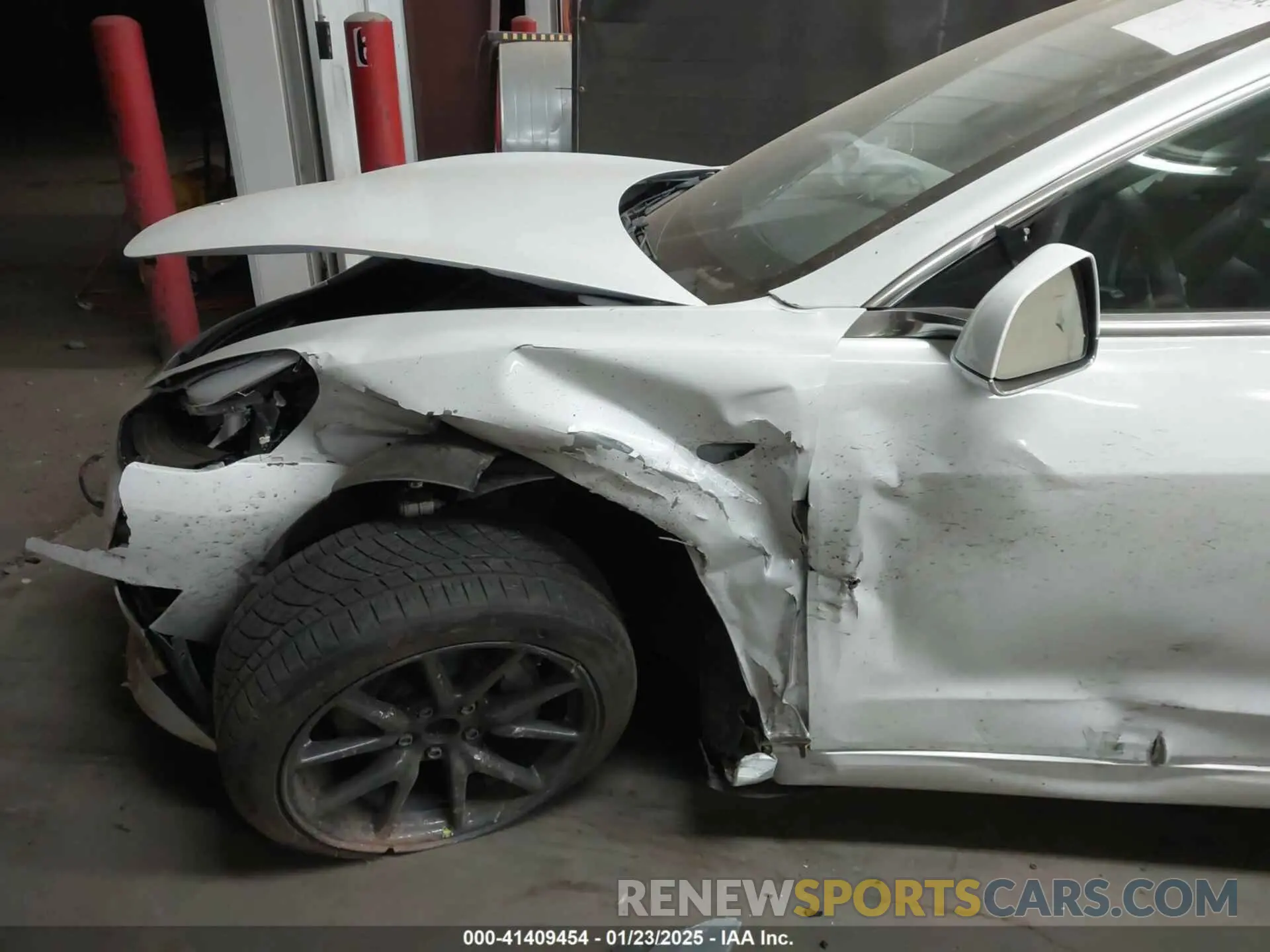 6 fotografías del automóvil dañado 5YJ3E1EA2KF317529 TESLA MODEL 3 2019