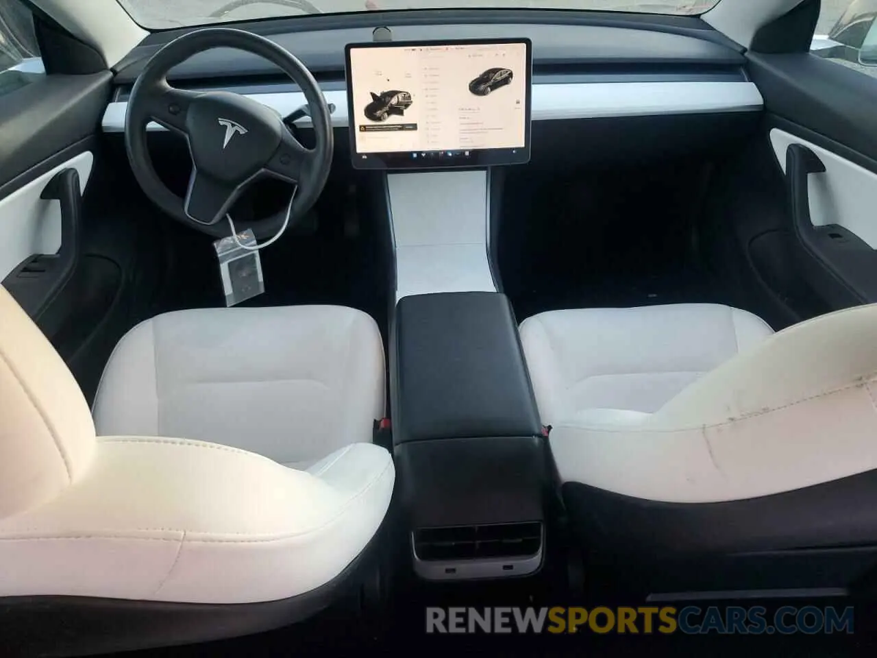 8 fotografías del automóvil dañado 5YJ3E1EA2KF327736 TESLA MODEL 3 2019