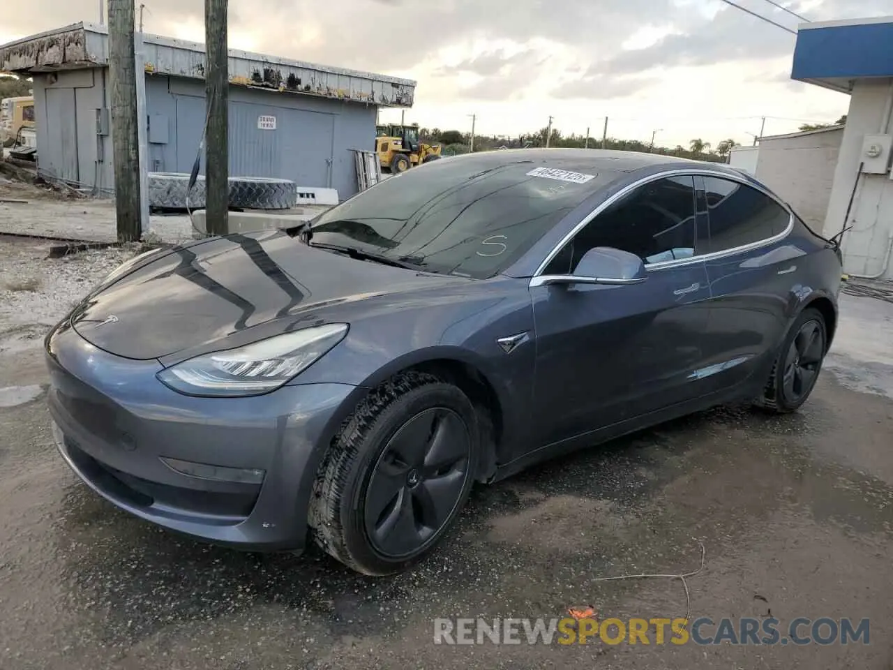 1 fotografías del automóvil dañado 5YJ3E1EA2KF362406 TESLA MODEL 3 2019