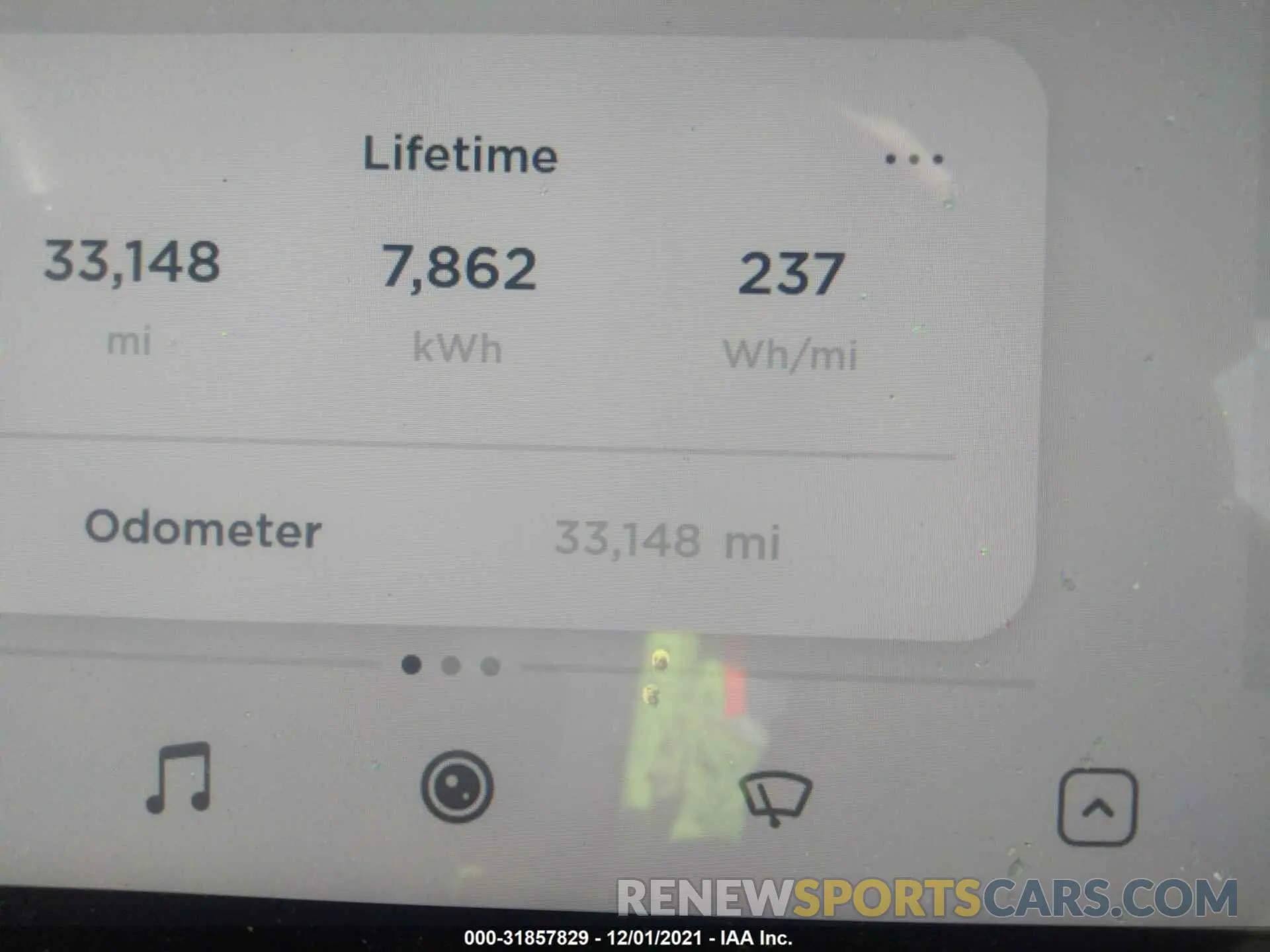 7 fotografías del automóvil dañado 5YJ3E1EA2KF396054 TESLA MODEL 3 2019