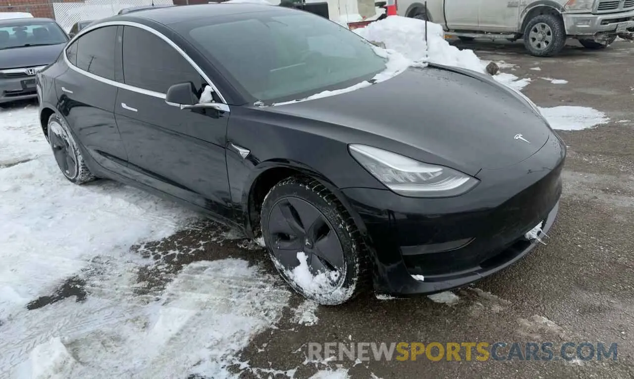 1 fotografías del automóvil dañado 5YJ3E1EA2KF410437 TESLA MODEL 3 2019