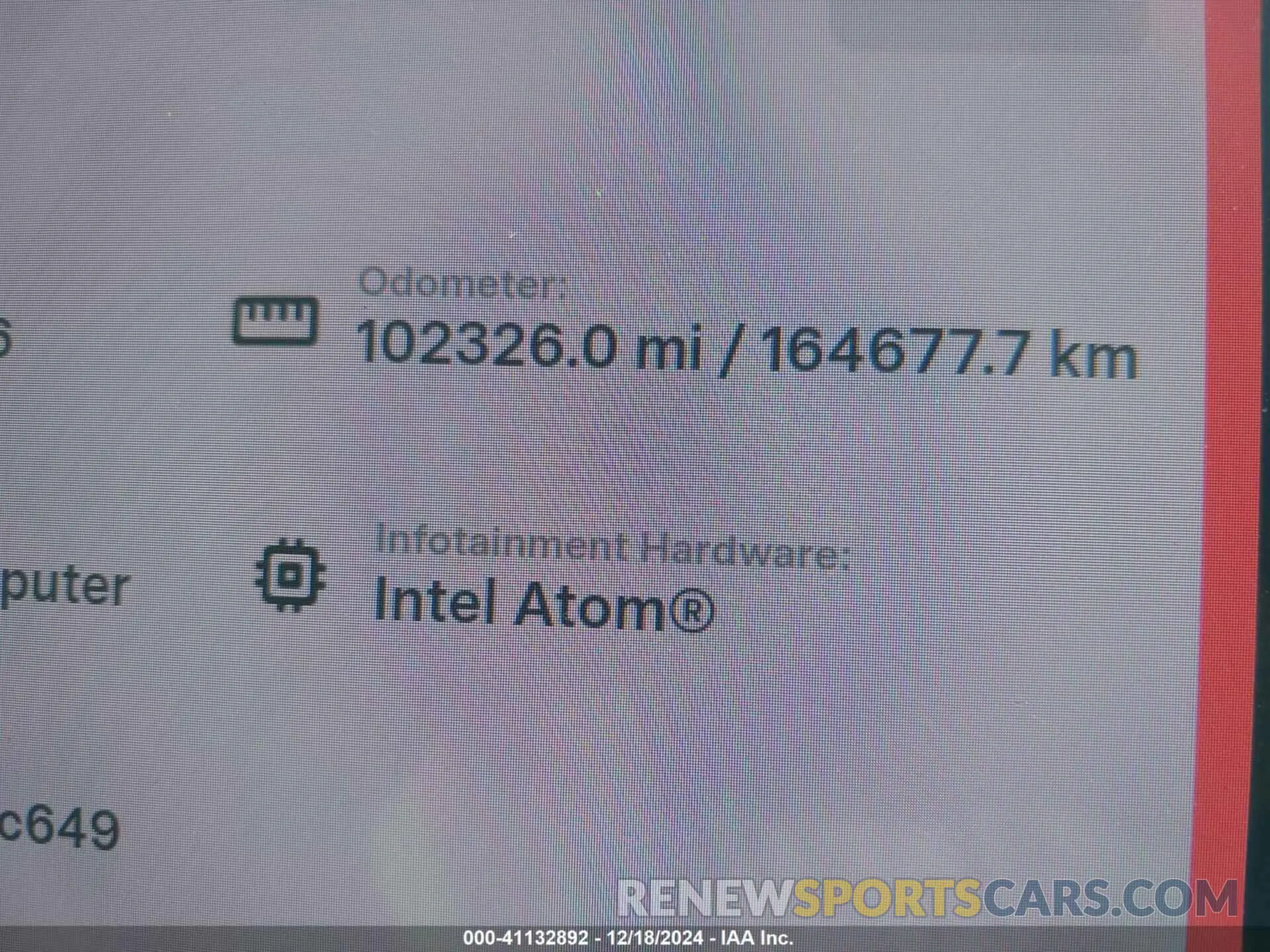 16 fotografías del automóvil dañado 5YJ3E1EA2KF411846 TESLA MODEL 3 2019