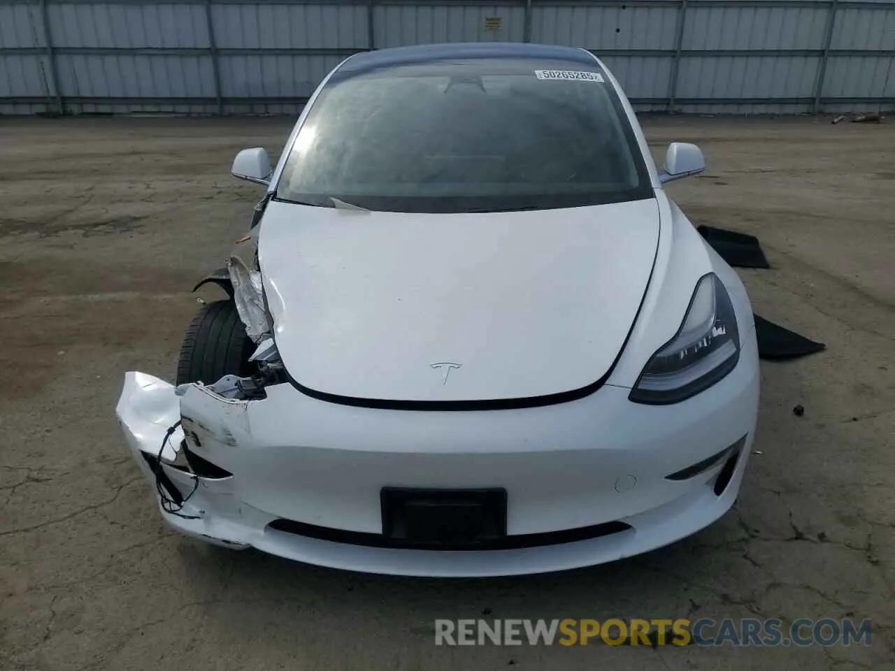 5 fotografías del automóvil dañado 5YJ3E1EA2KF415881 TESLA MODEL 3 2019