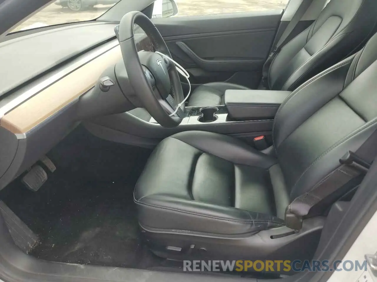 7 fotografías del automóvil dañado 5YJ3E1EA2KF415881 TESLA MODEL 3 2019