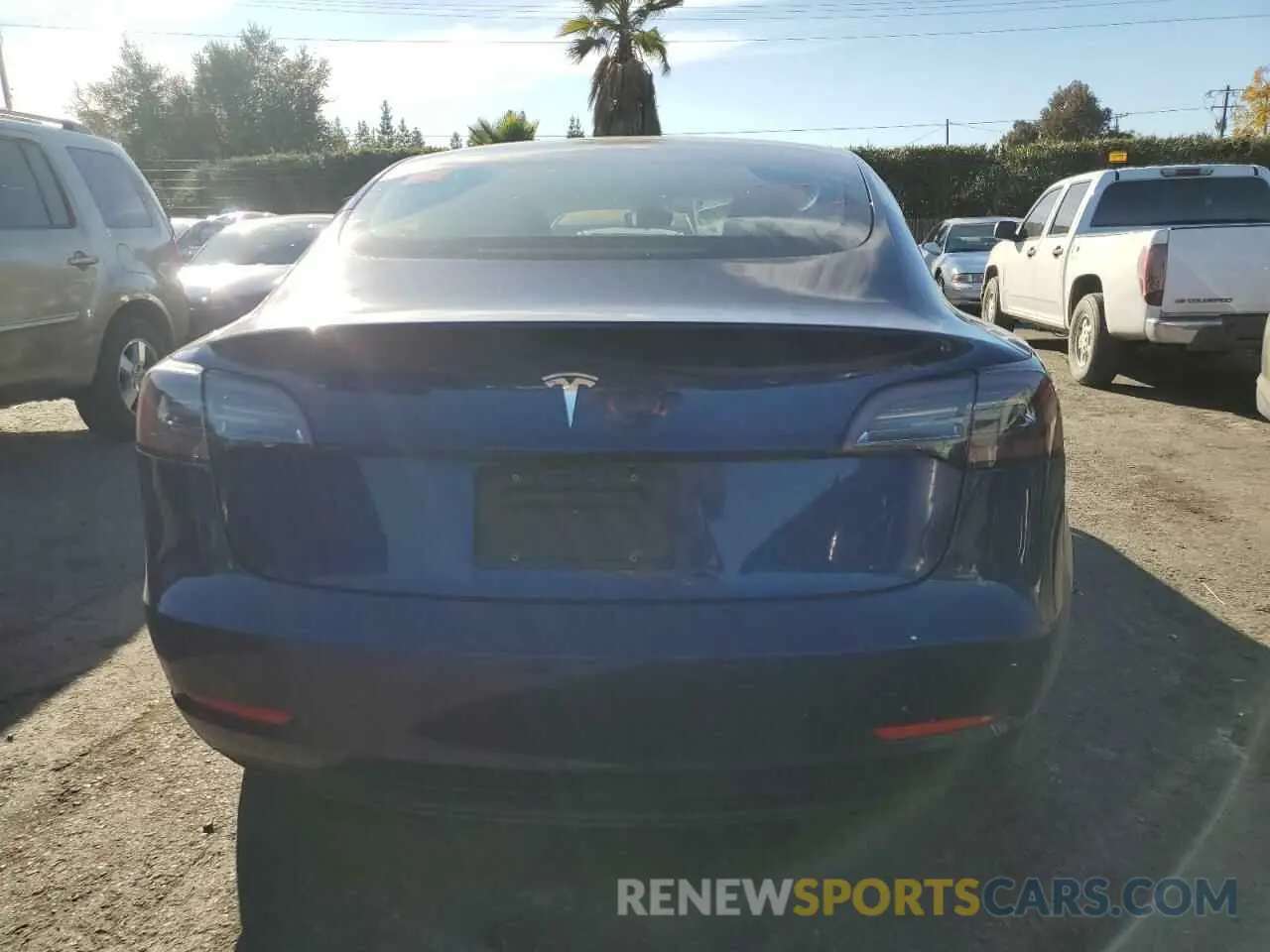 6 fotografías del automóvil dañado 5YJ3E1EA2KF421261 TESLA MODEL 3 2019