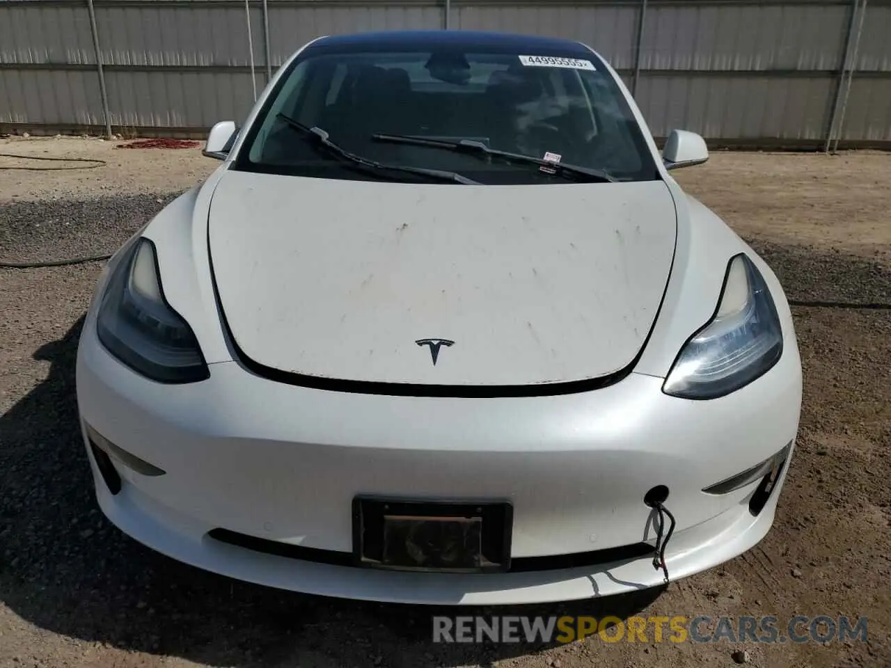 5 fotografías del automóvil dañado 5YJ3E1EA2KF466863 TESLA MODEL 3 2019
