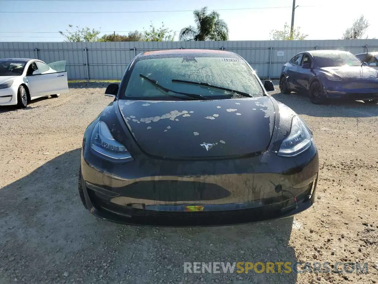 5 fotografías del automóvil dañado 5YJ3E1EA3KF300335 TESLA MODEL 3 2019
