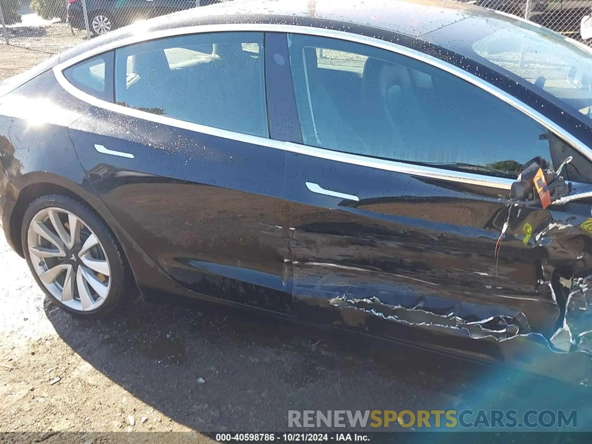 19 fotografías del automóvil dañado 5YJ3E1EA3KF300688 TESLA MODEL 3 2019