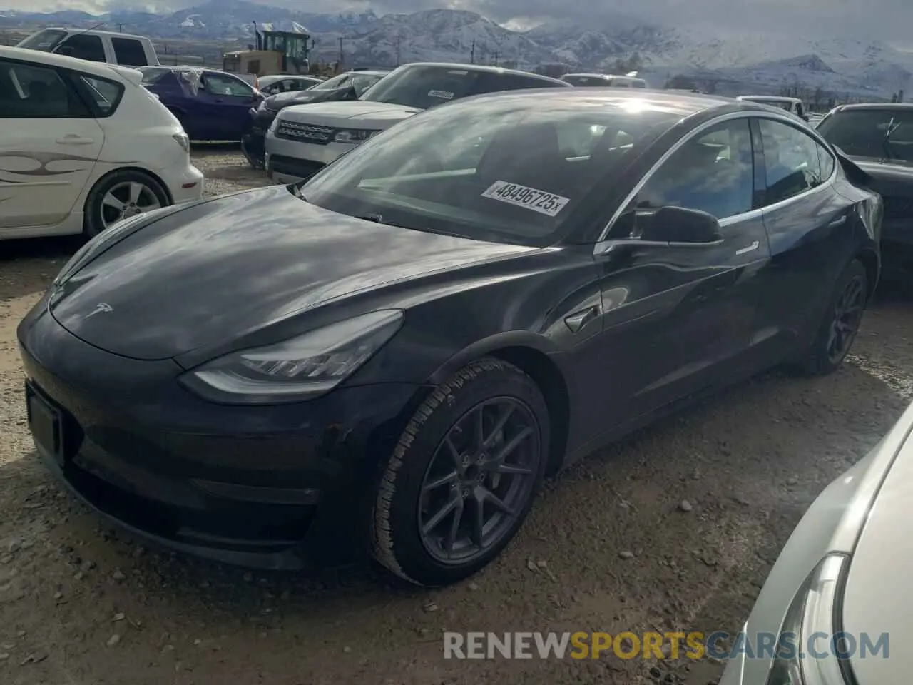 1 fotografías del automóvil dañado 5YJ3E1EA3KF304384 TESLA MODEL 3 2019