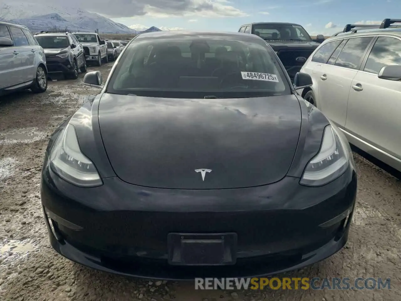 5 fotografías del automóvil dañado 5YJ3E1EA3KF304384 TESLA MODEL 3 2019