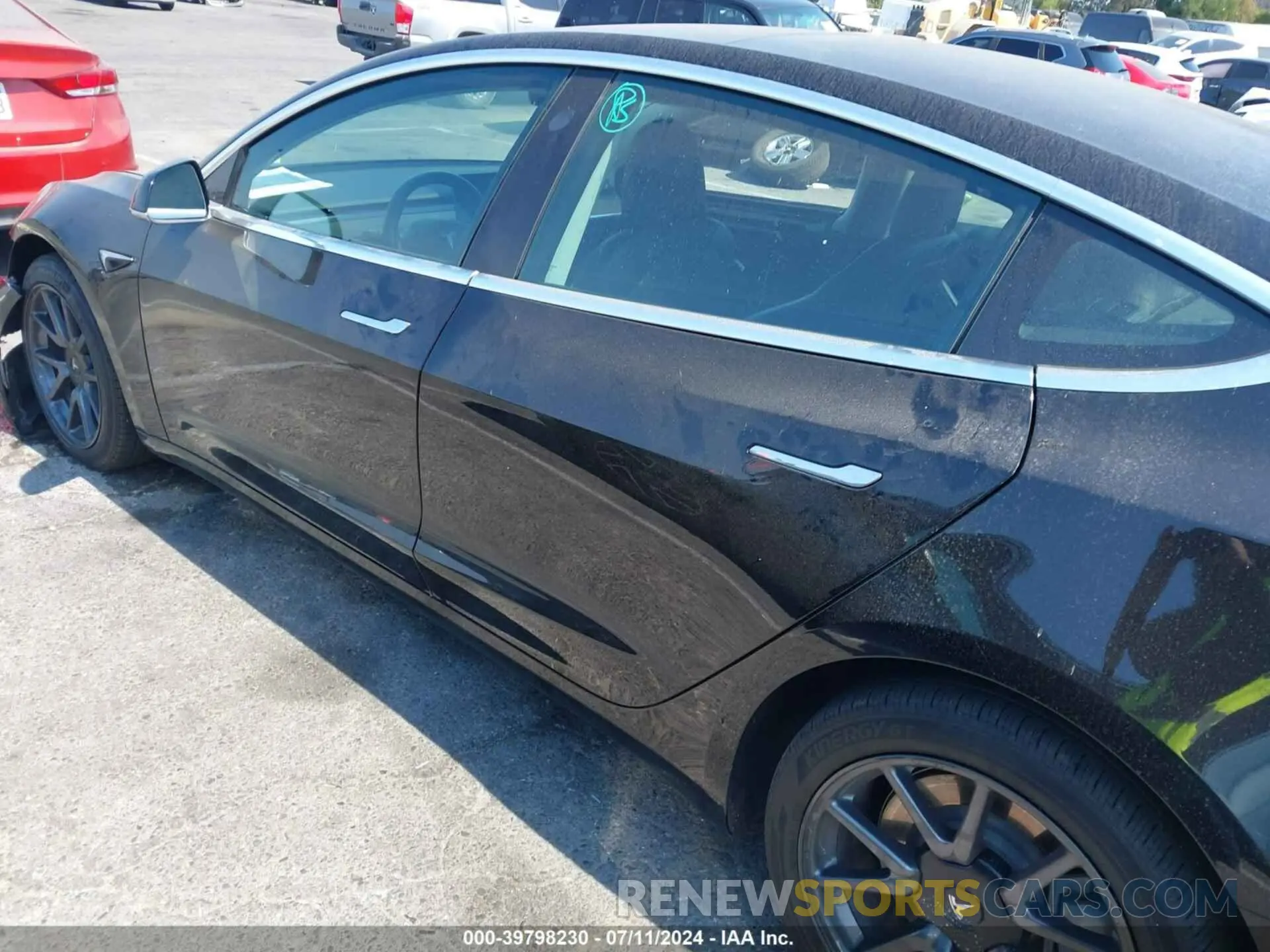 15 fotografías del automóvil dañado 5YJ3E1EA3KF304546 TESLA MODEL 3 2019