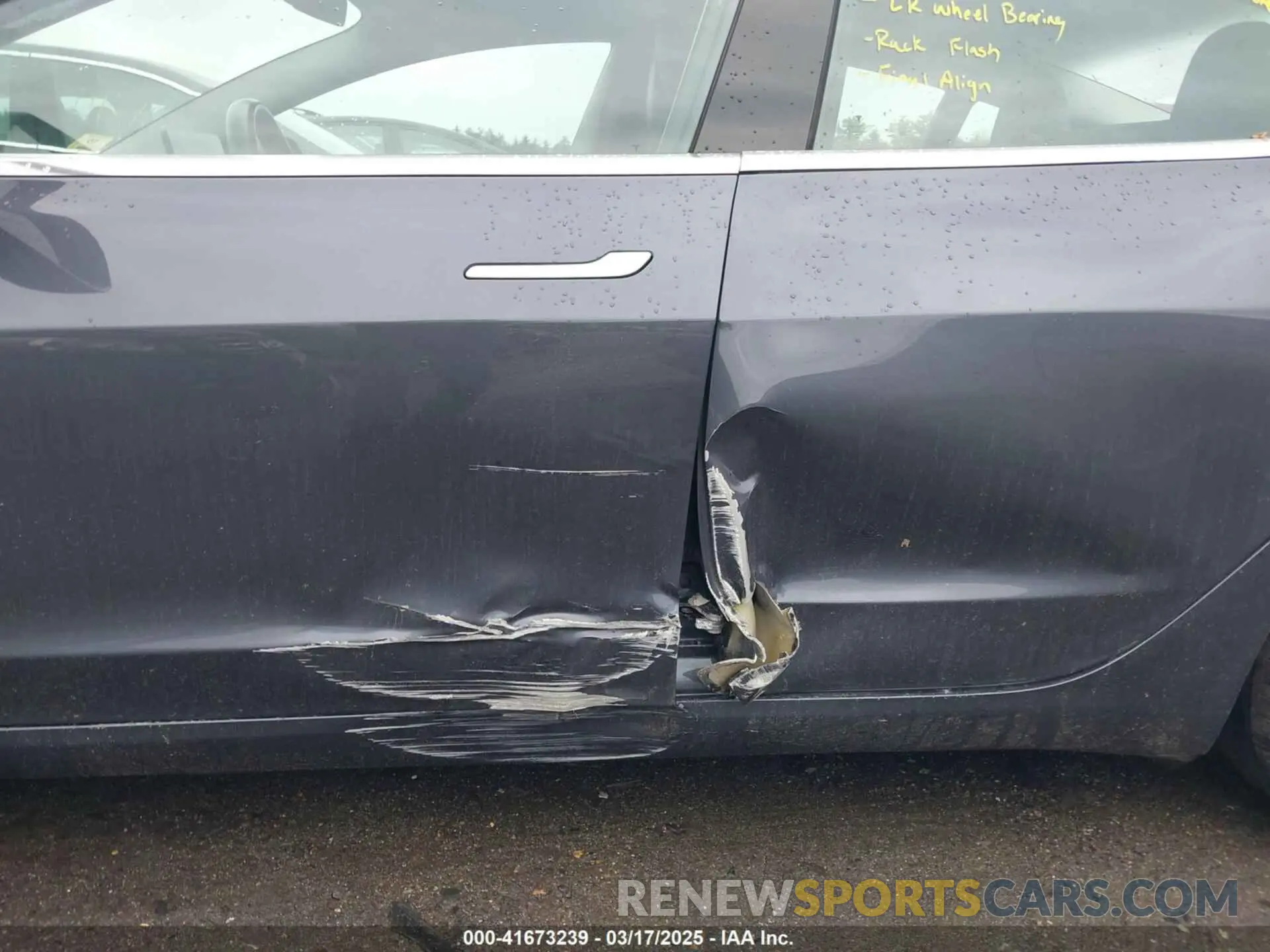 6 fotografías del automóvil dañado 5YJ3E1EA3KF307415 TESLA MODEL 3 2019