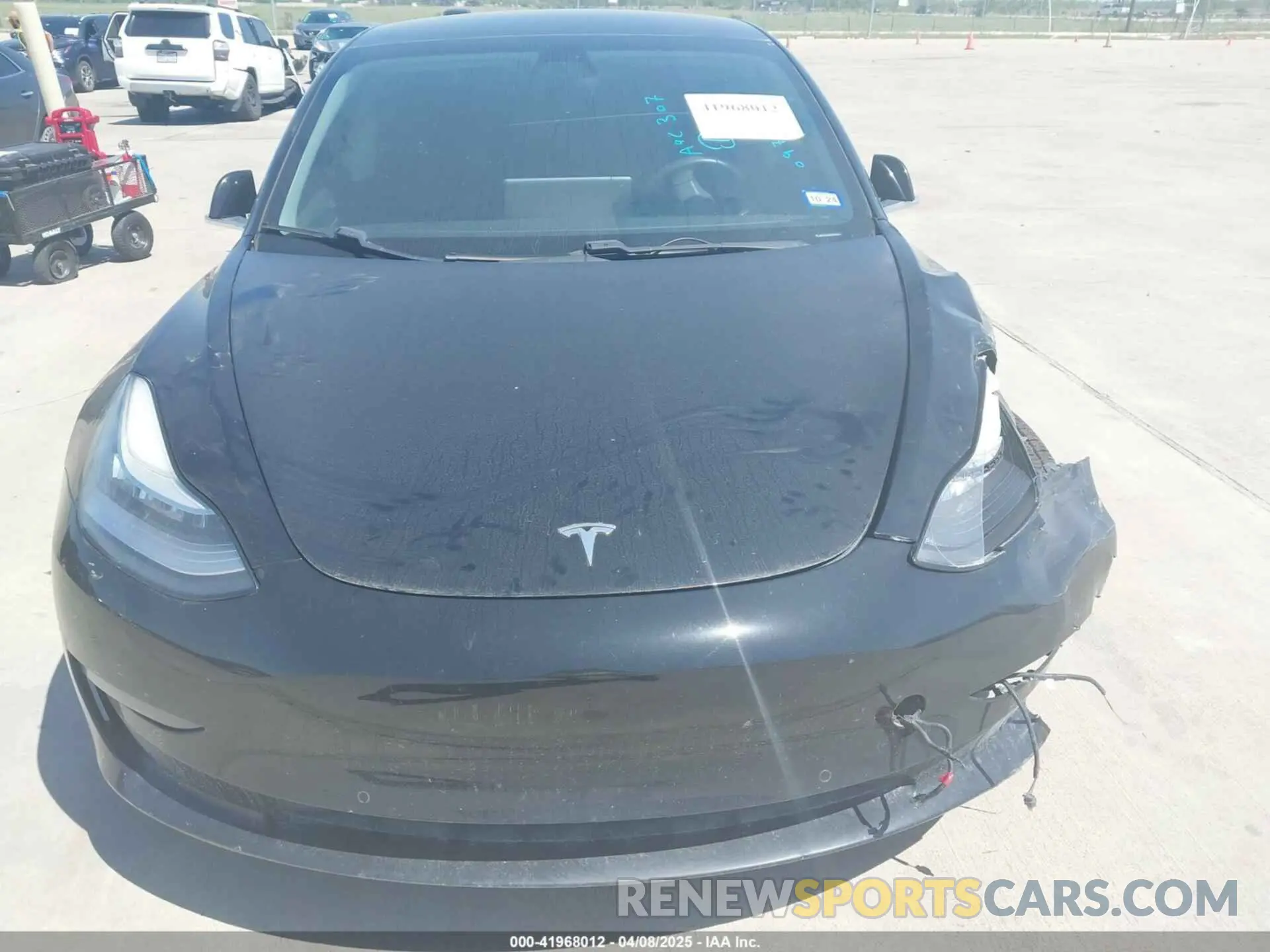 10 fotografías del automóvil dañado 5YJ3E1EA3KF310976 TESLA MODEL 3 2019