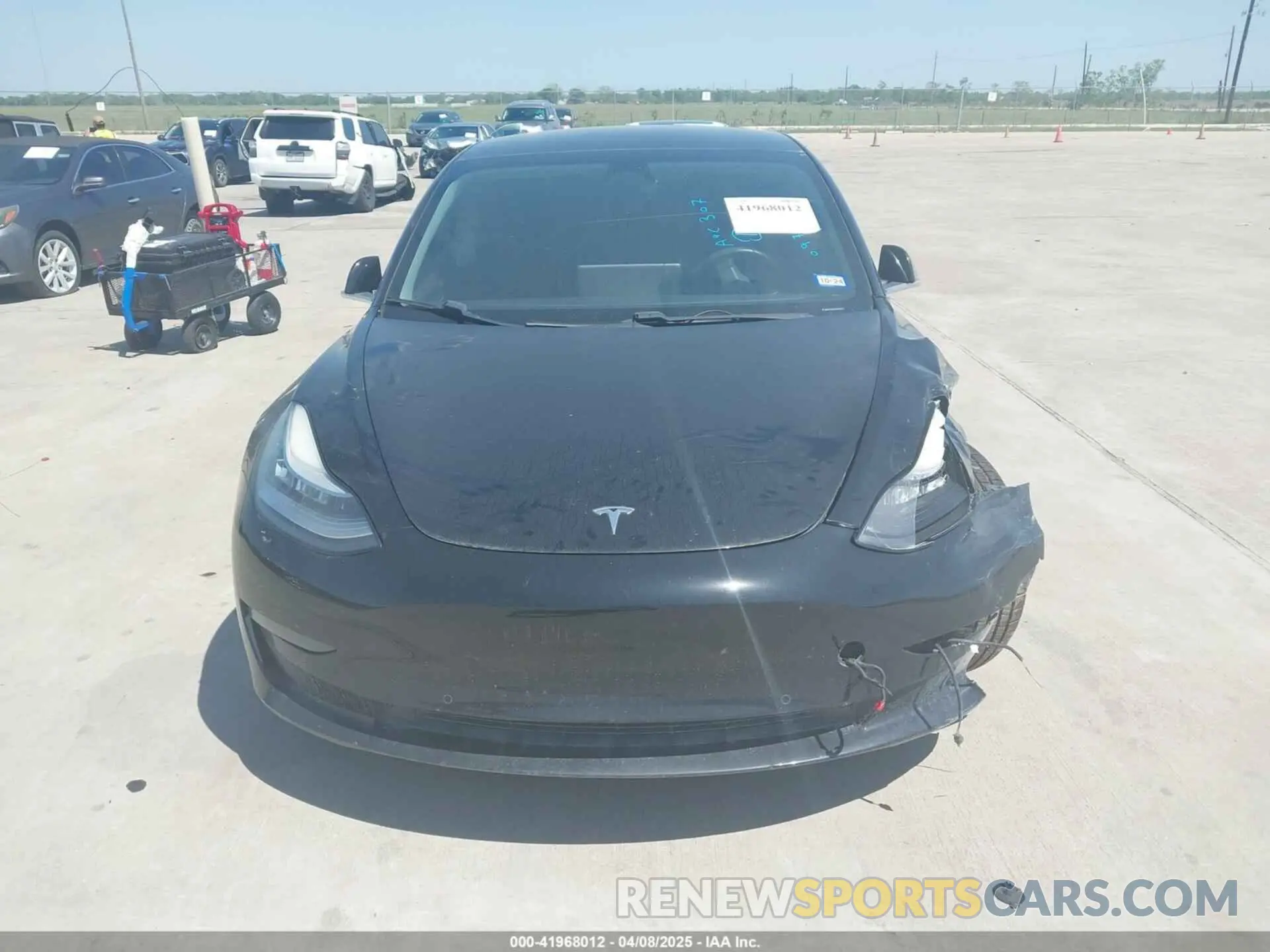 11 fotografías del automóvil dañado 5YJ3E1EA3KF310976 TESLA MODEL 3 2019