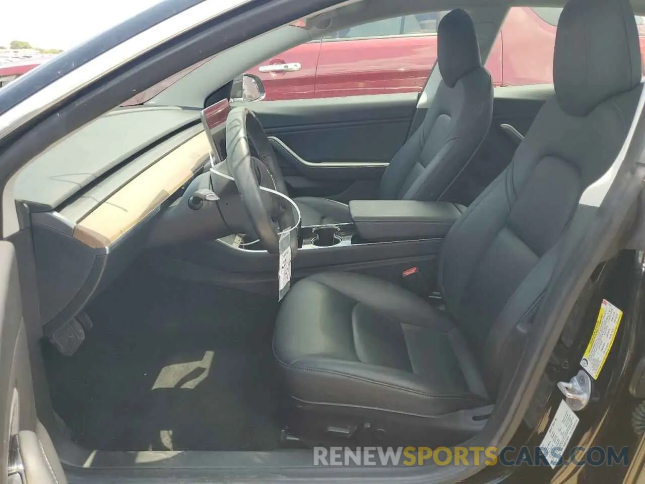 7 fotografías del automóvil dañado 5YJ3E1EA3KF313294 TESLA MODEL 3 2019