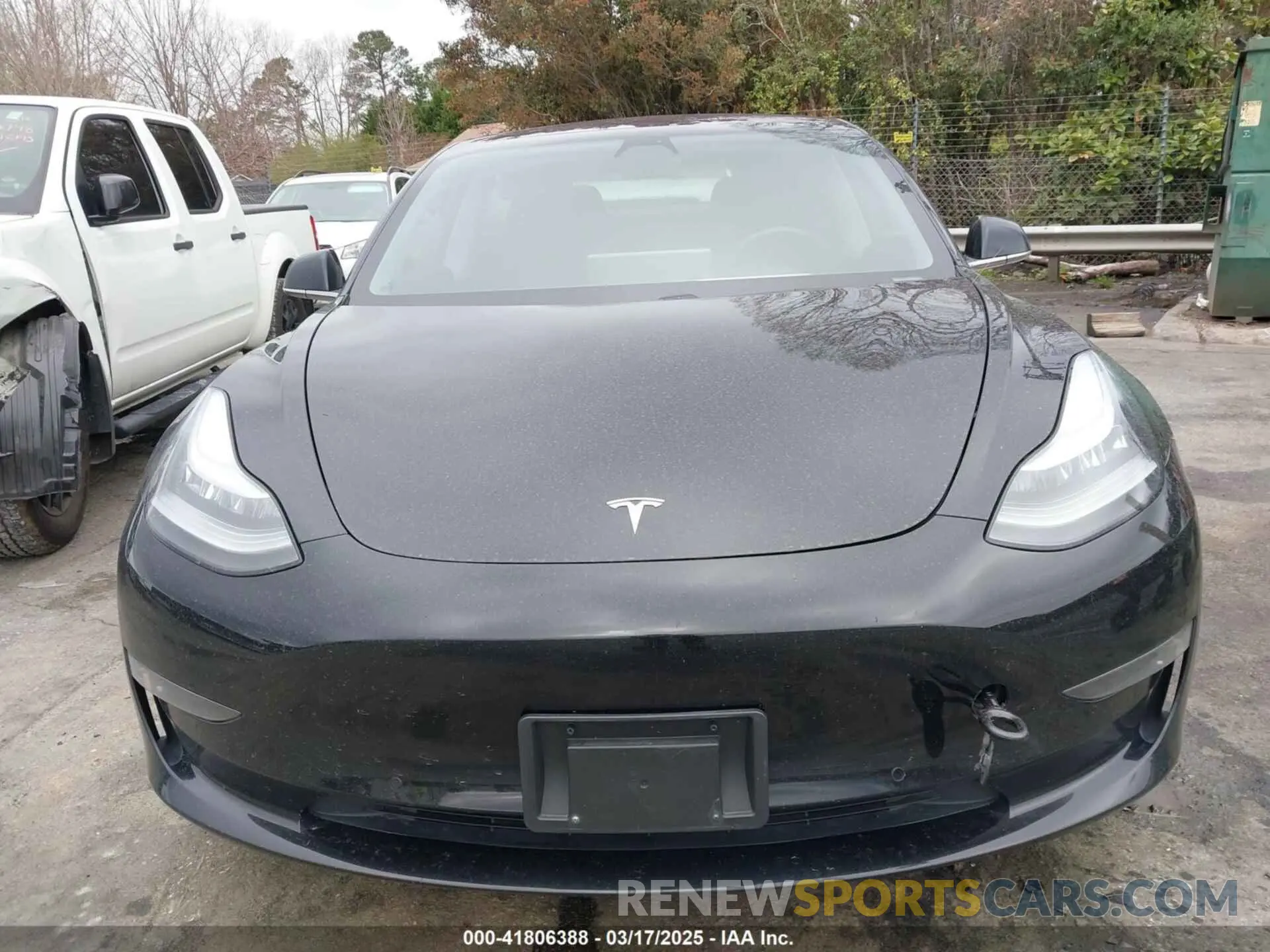 12 fotografías del automóvil dañado 5YJ3E1EA3KF313425 TESLA MODEL 3 2019