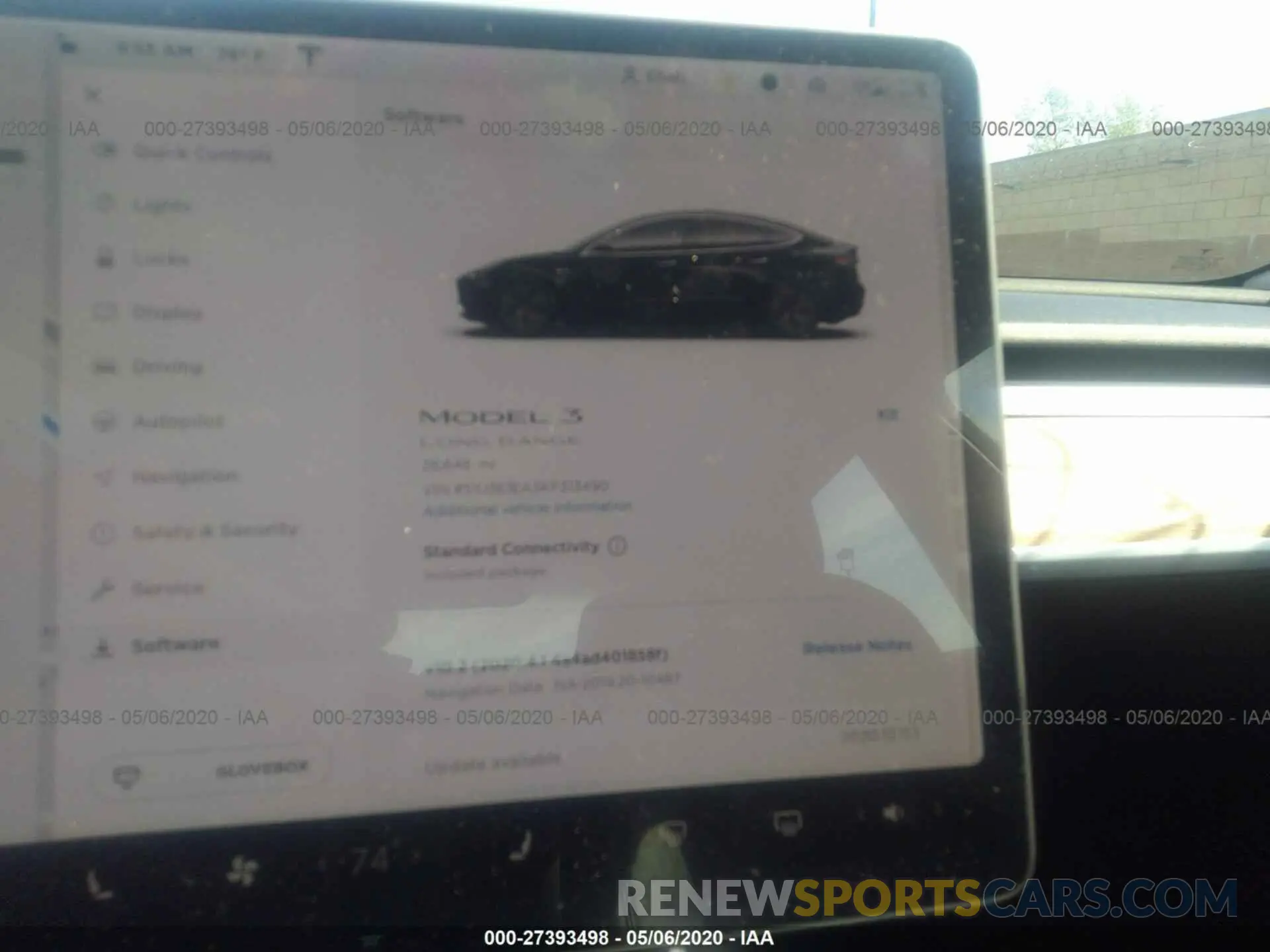 5 fotografías del automóvil dañado 5YJ3E1EA3KF313490 TESLA MODEL 3 2019