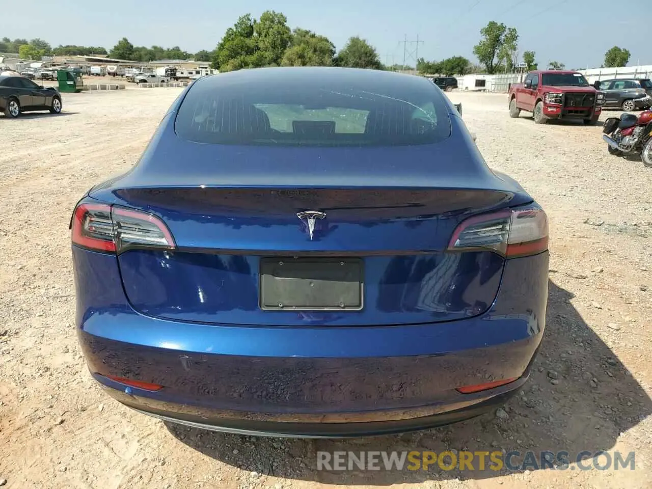 6 fotografías del automóvil dañado 5YJ3E1EA3KF326143 TESLA MODEL 3 2019