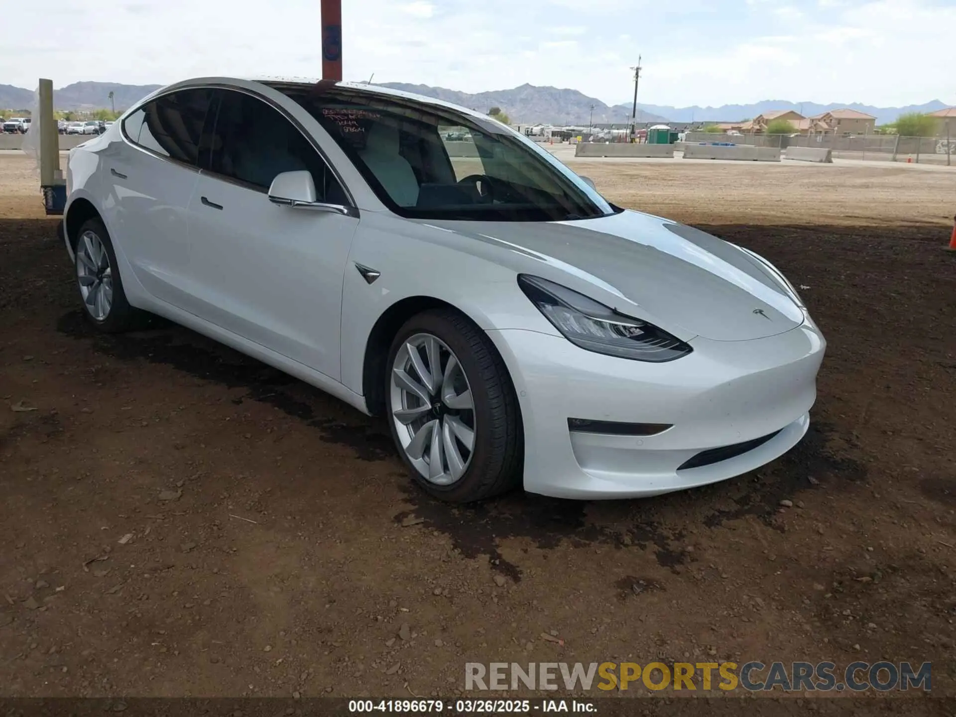 1 fotografías del automóvil dañado 5YJ3E1EA3KF332864 TESLA MODEL 3 2019