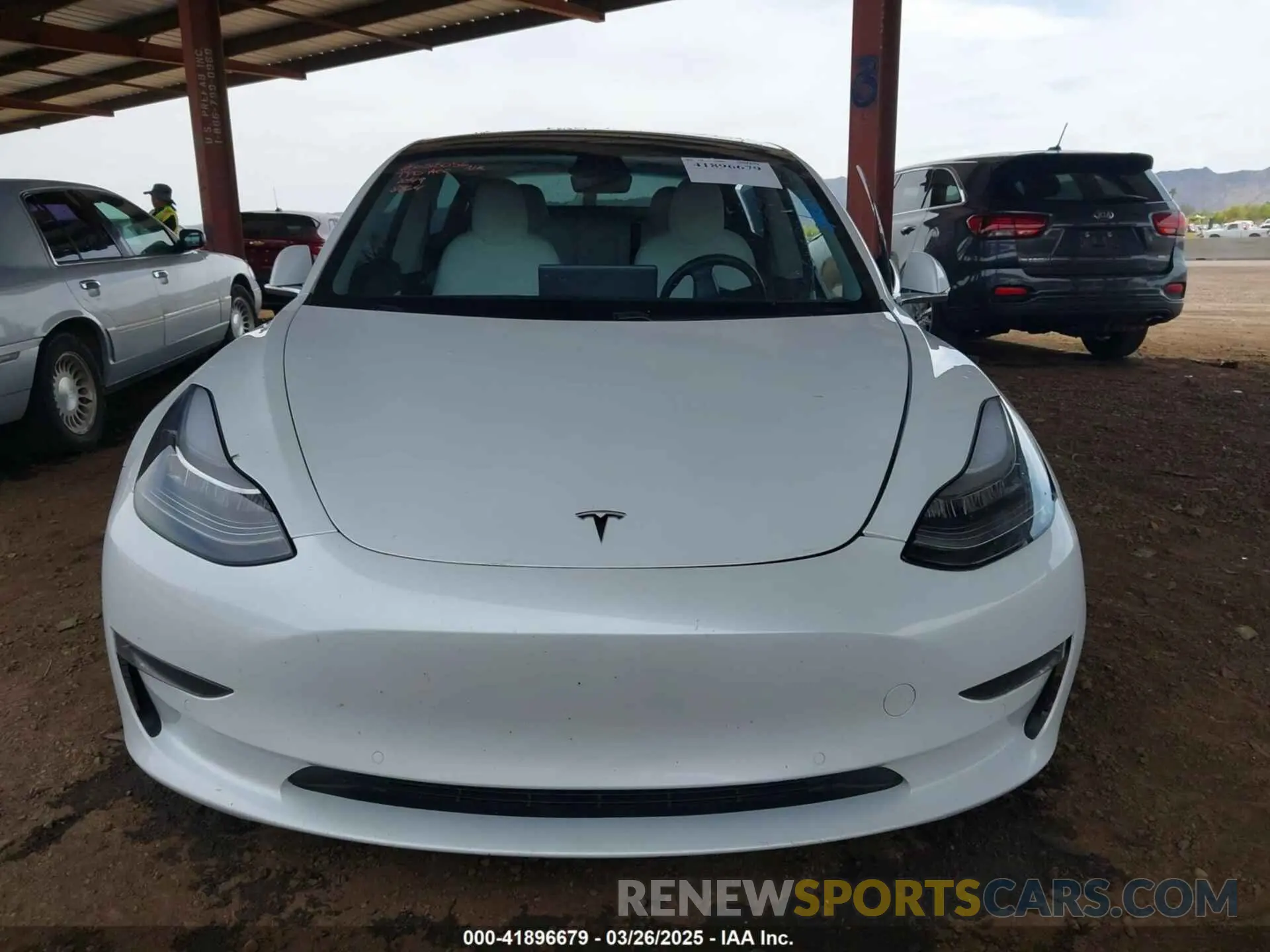 11 fotografías del automóvil dañado 5YJ3E1EA3KF332864 TESLA MODEL 3 2019