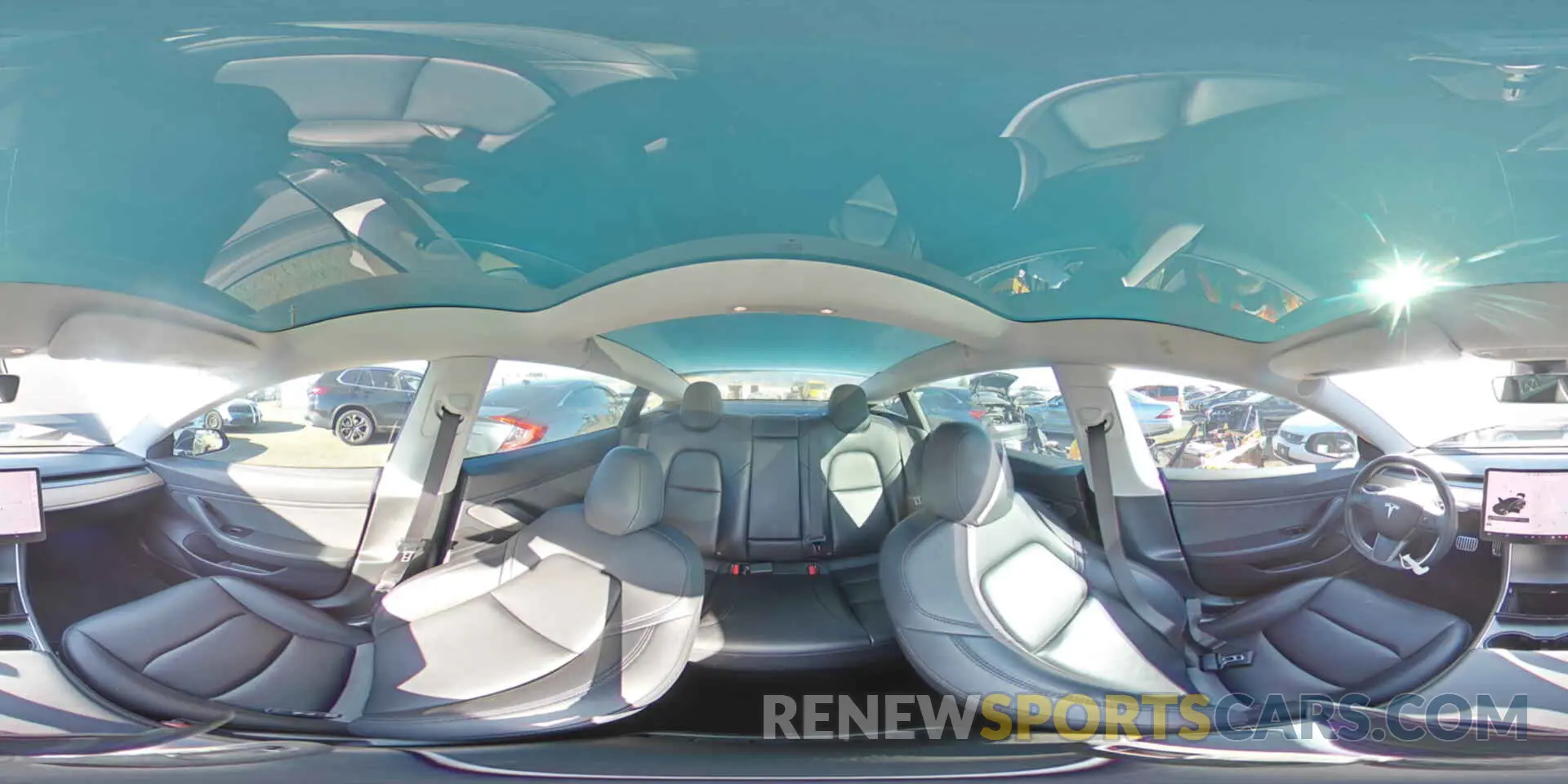 12 fotografías del automóvil dañado 5YJ3E1EA3KF346098 TESLA MODEL 3 2019