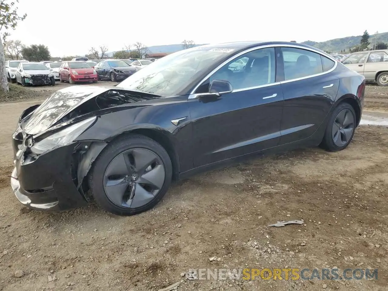 1 fotografías del automóvil dañado 5YJ3E1EA3KF399335 TESLA MODEL 3 2019