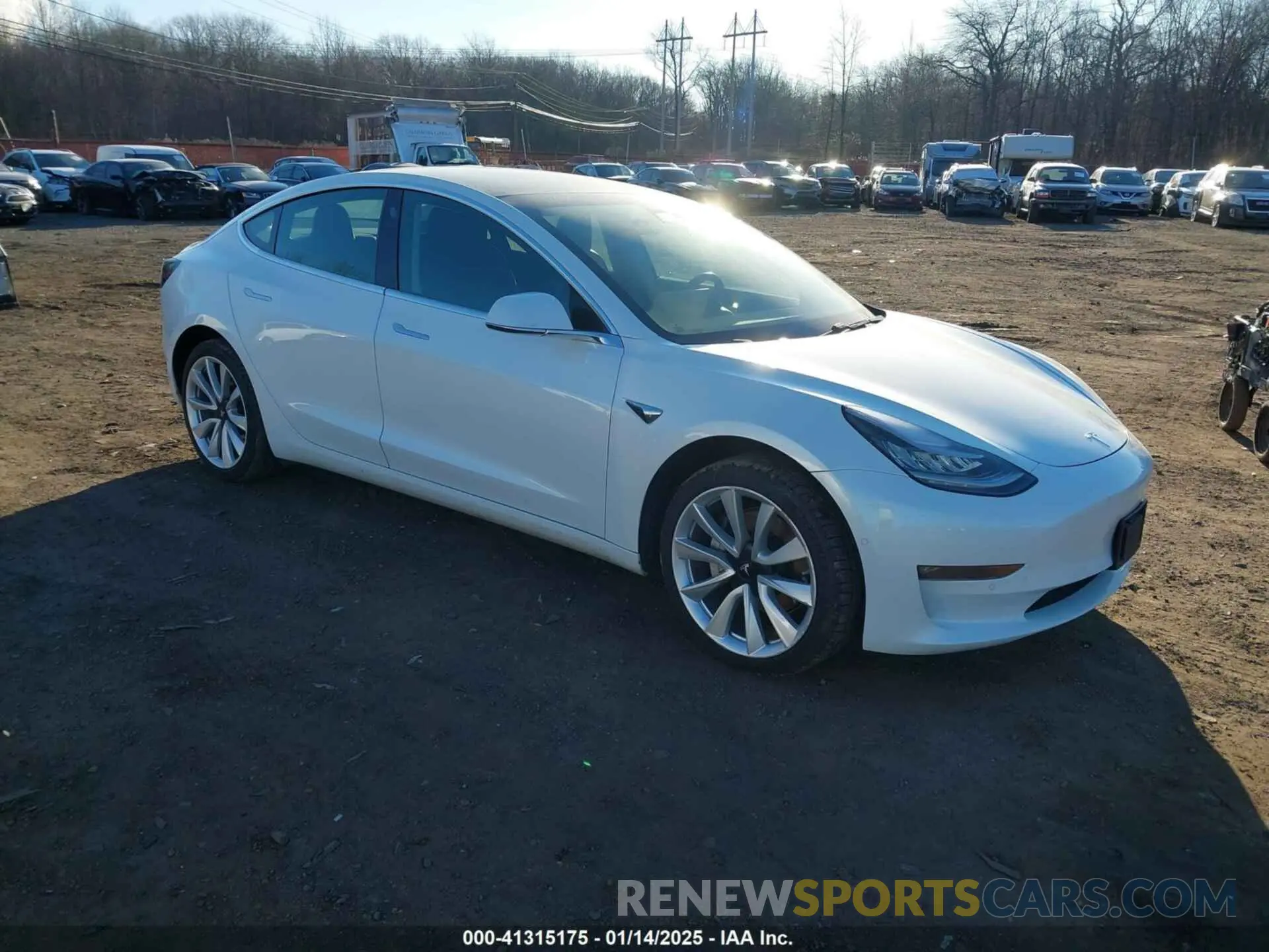 1 fotografías del automóvil dañado 5YJ3E1EA3KF402525 TESLA MODEL 3 2019