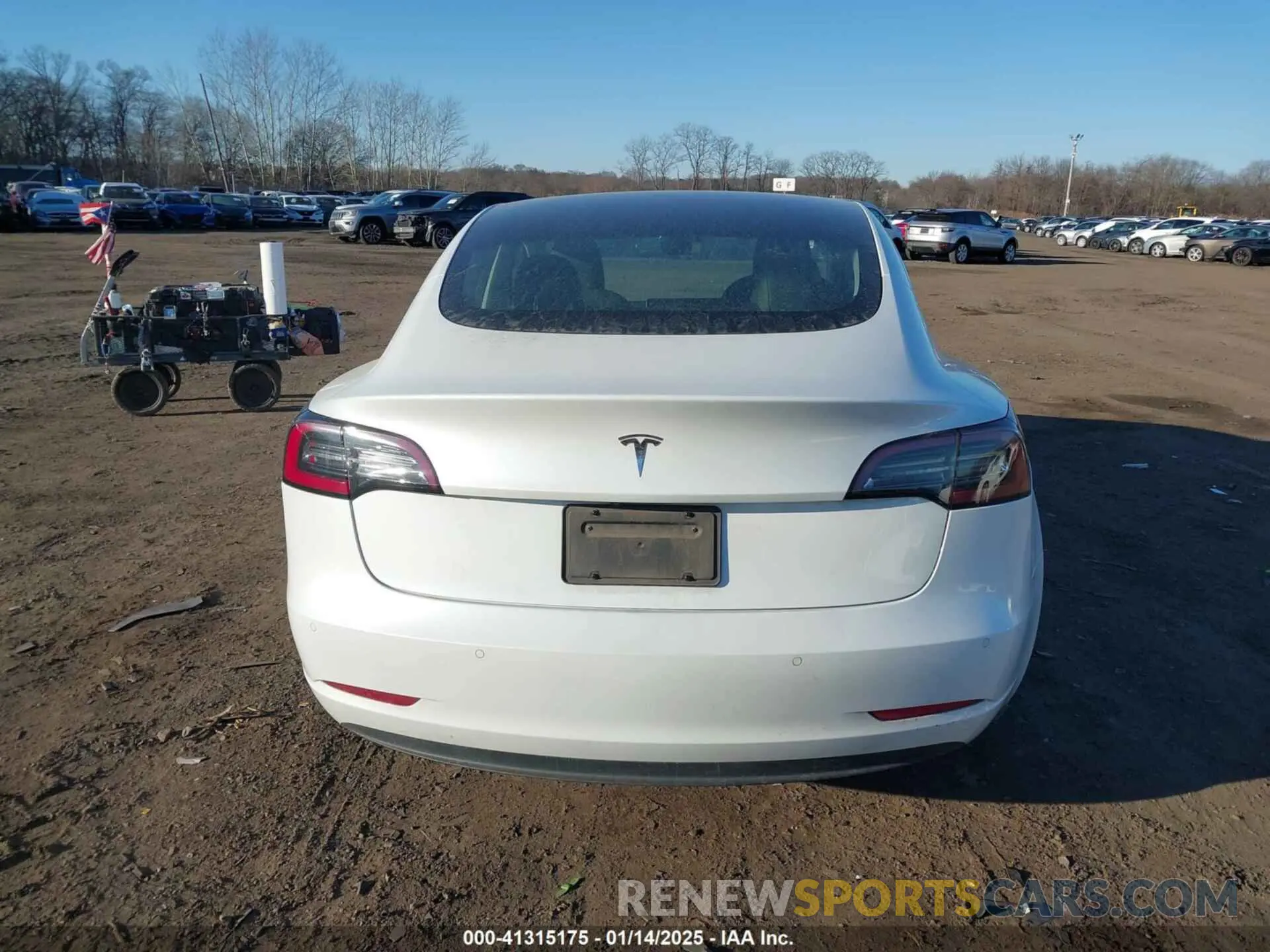 16 fotografías del automóvil dañado 5YJ3E1EA3KF402525 TESLA MODEL 3 2019