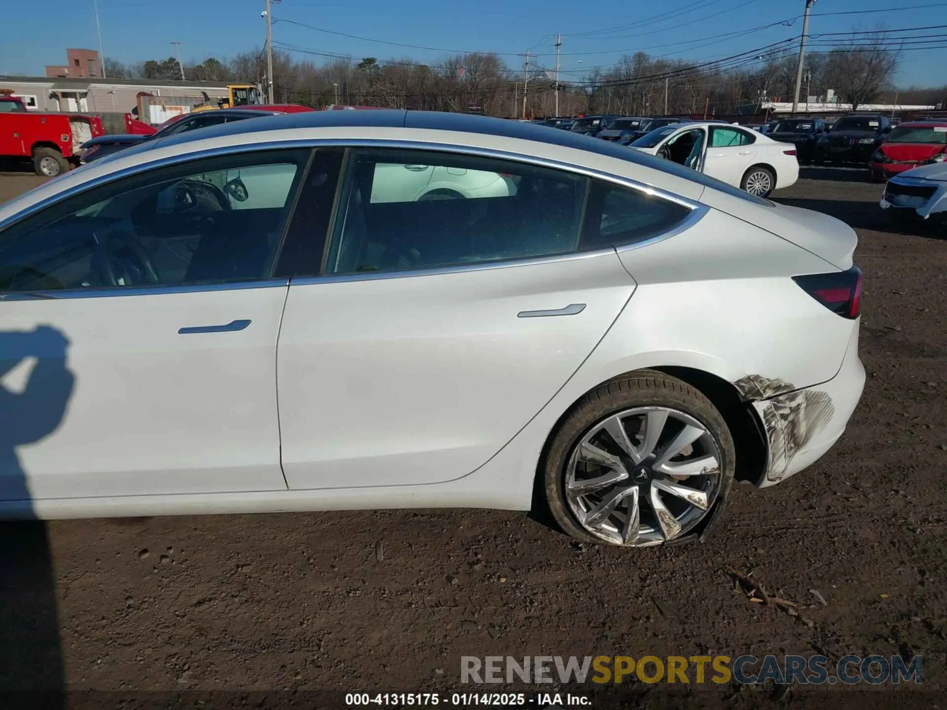 19 fotografías del automóvil dañado 5YJ3E1EA3KF402525 TESLA MODEL 3 2019