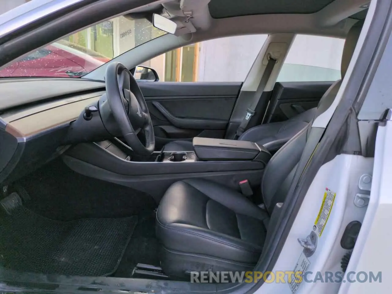 7 fotografías del automóvil dañado 5YJ3E1EA3KF411998 TESLA MODEL 3 2019