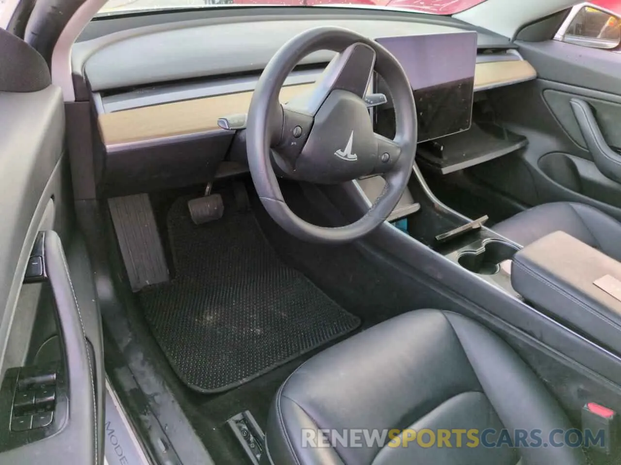 8 fotografías del automóvil dañado 5YJ3E1EA3KF411998 TESLA MODEL 3 2019