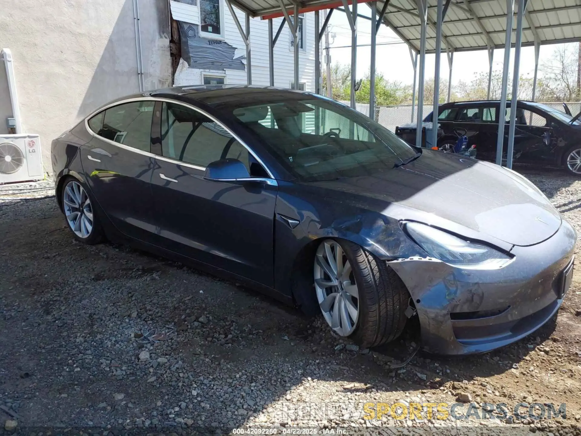 1 fotografías del automóvil dañado 5YJ3E1EA3KF412603 TESLA MODEL 3 2019