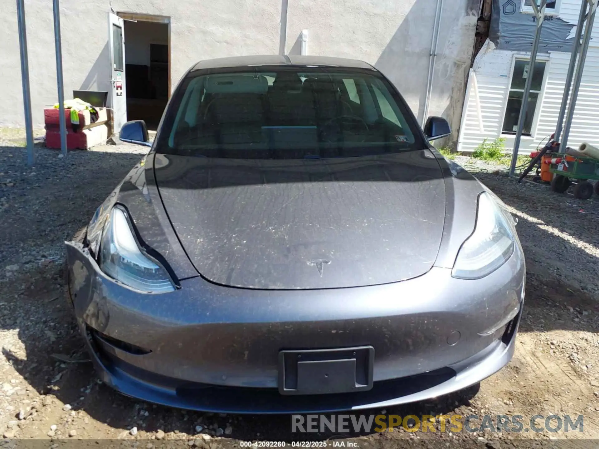 12 fotografías del automóvil dañado 5YJ3E1EA3KF412603 TESLA MODEL 3 2019